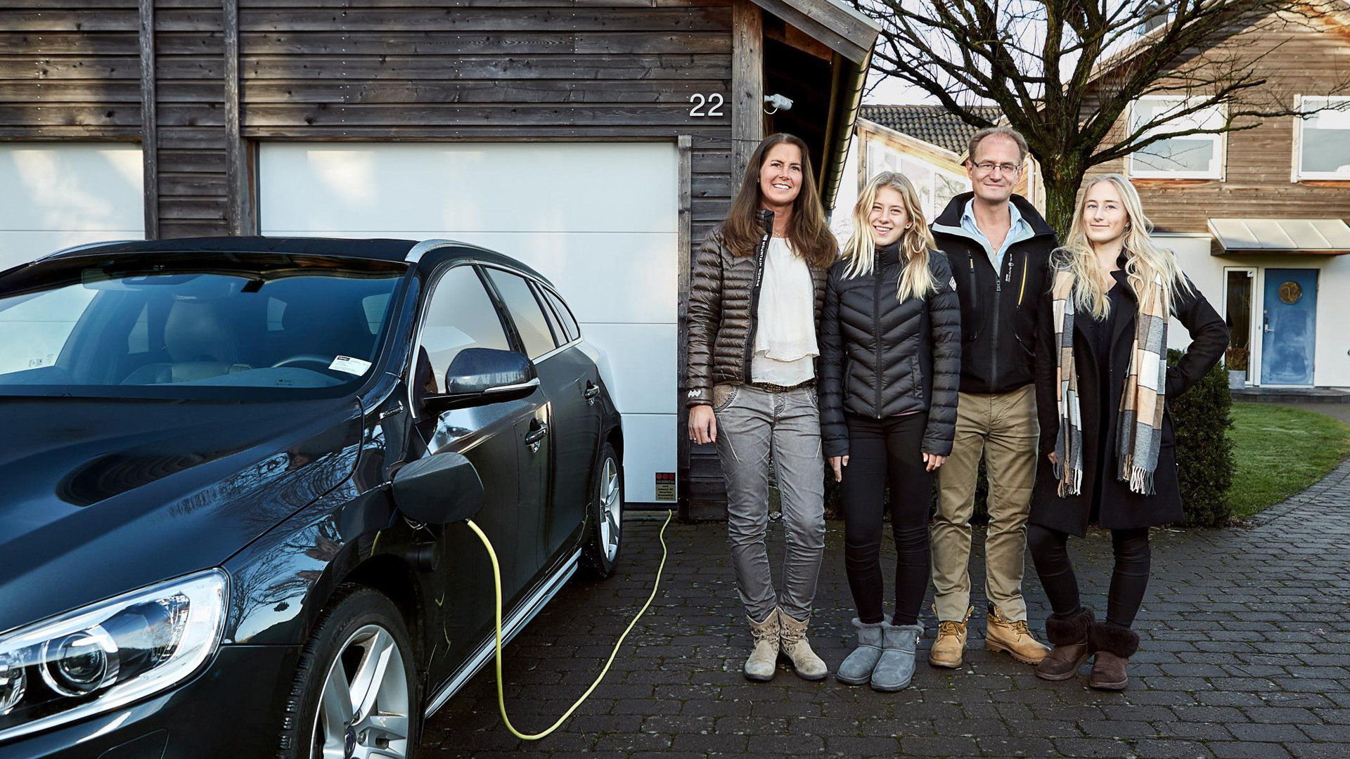 Hain family participating in Volvo Drive Me self-driving car project