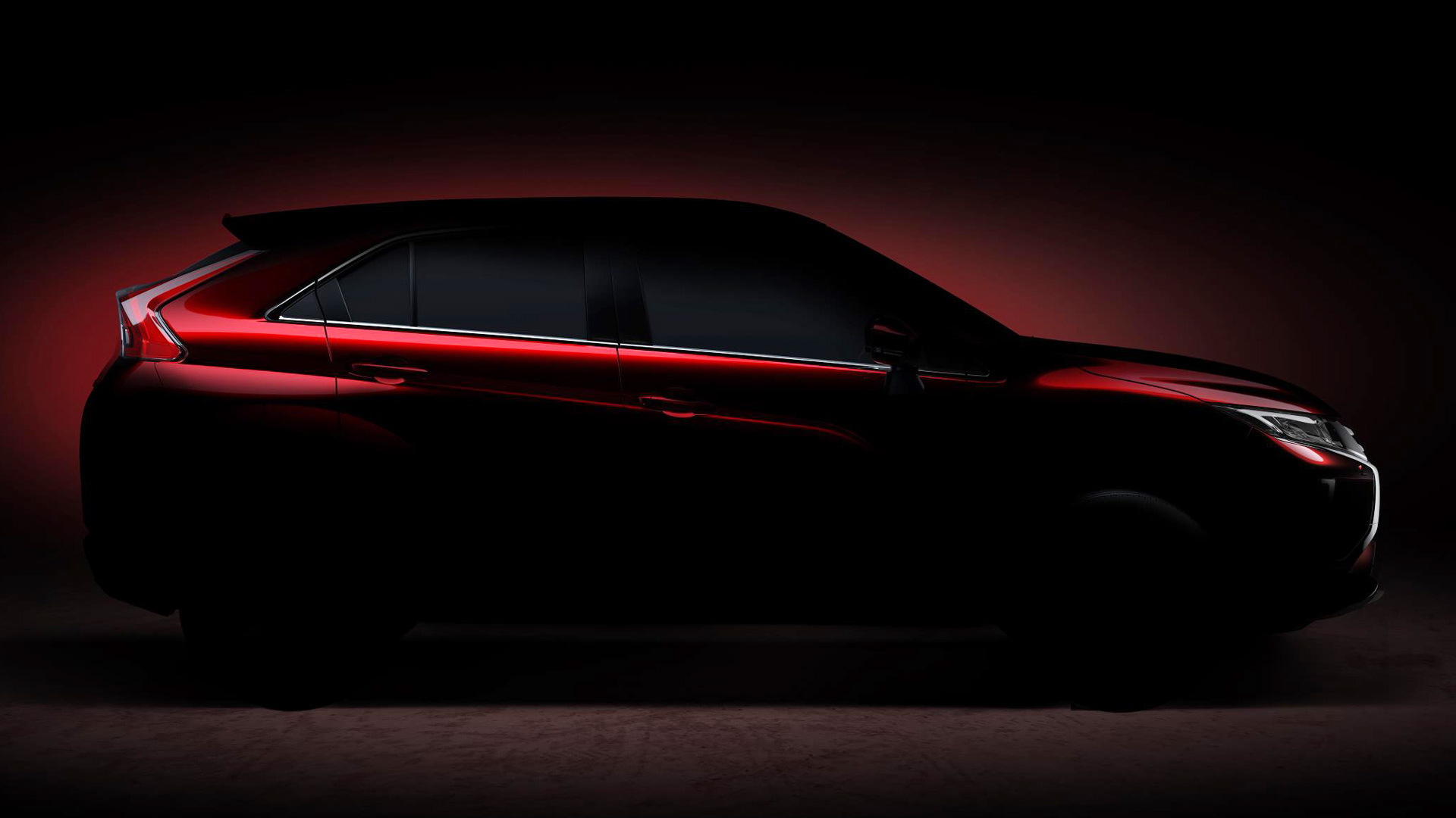 Teaser for Mitsubishi SUV debuting at 2017 Geneva auto show
