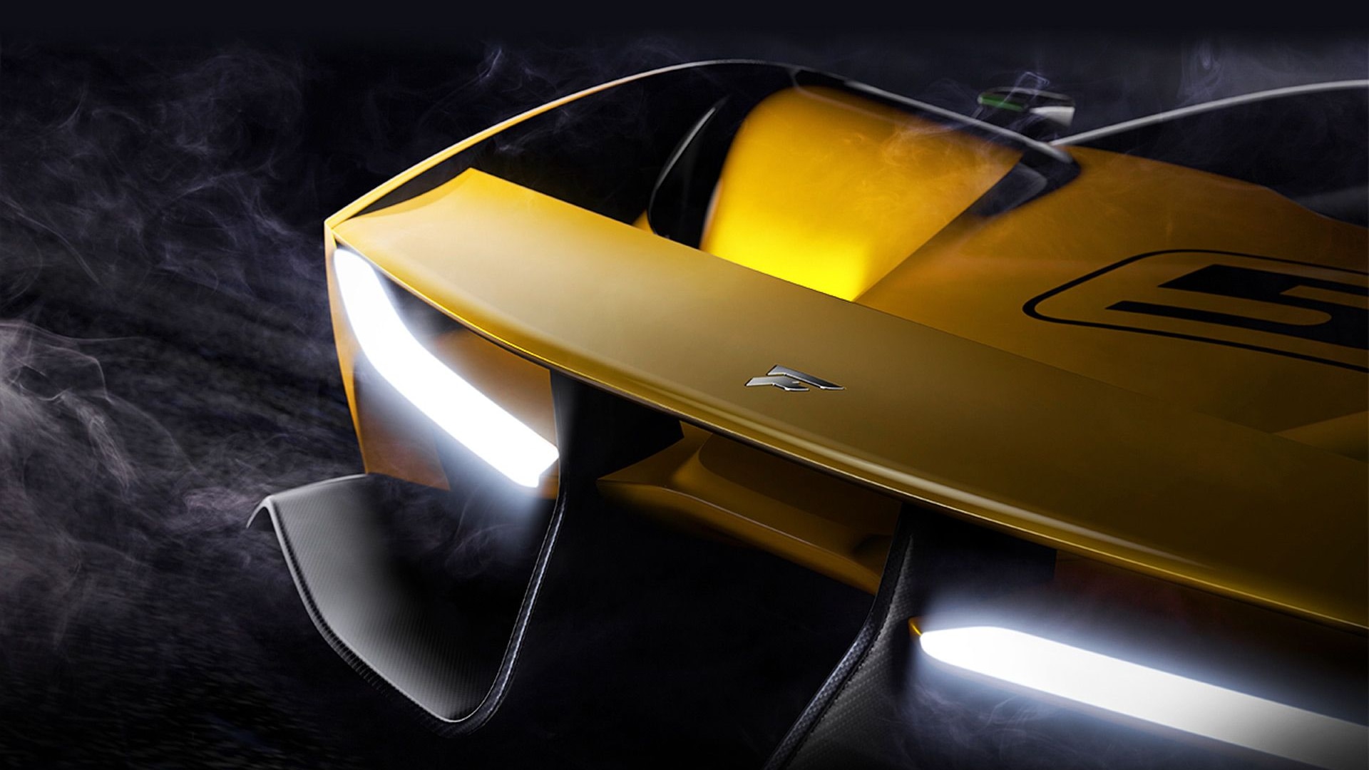 Teaser for Fittipaldi EF7 Vision Gran Turismo by Pininfarina debuting at 2017 Geneva auto show