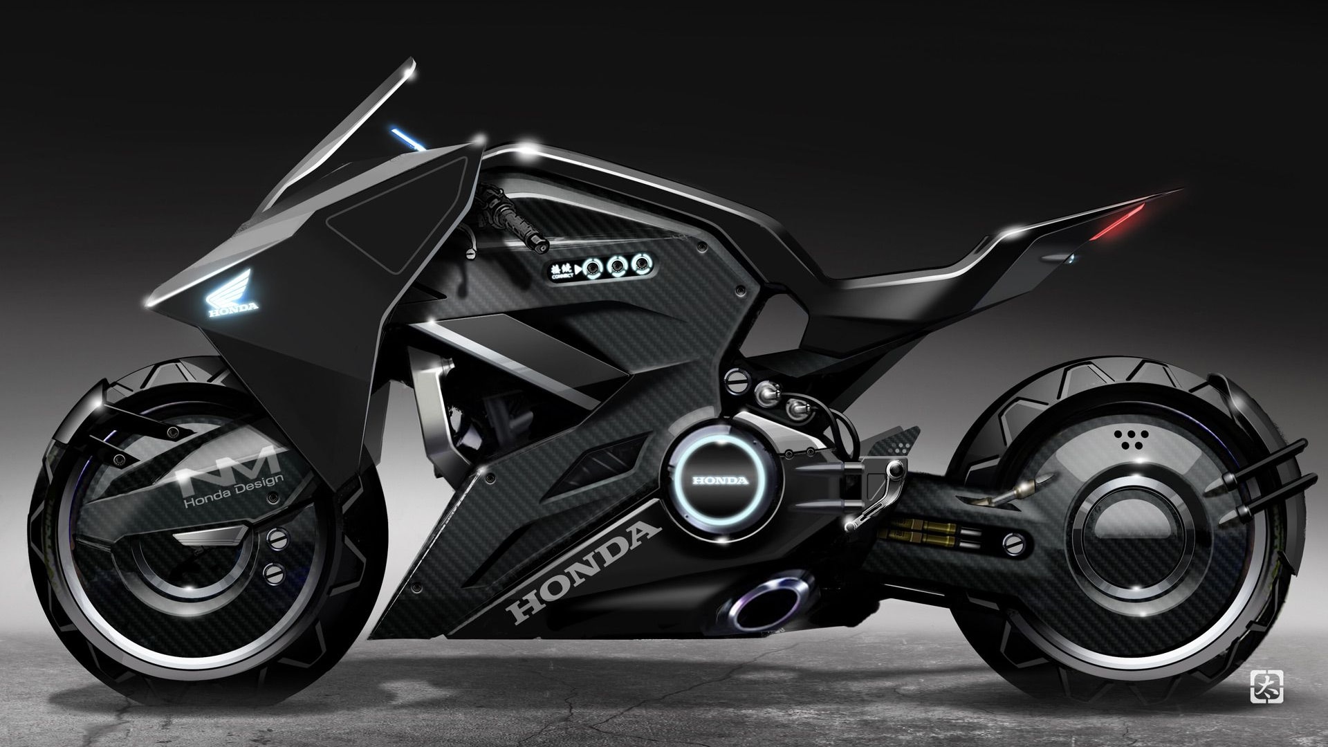 Honda NM4-based concept motorcycle from ‘Ghost in the Shell’