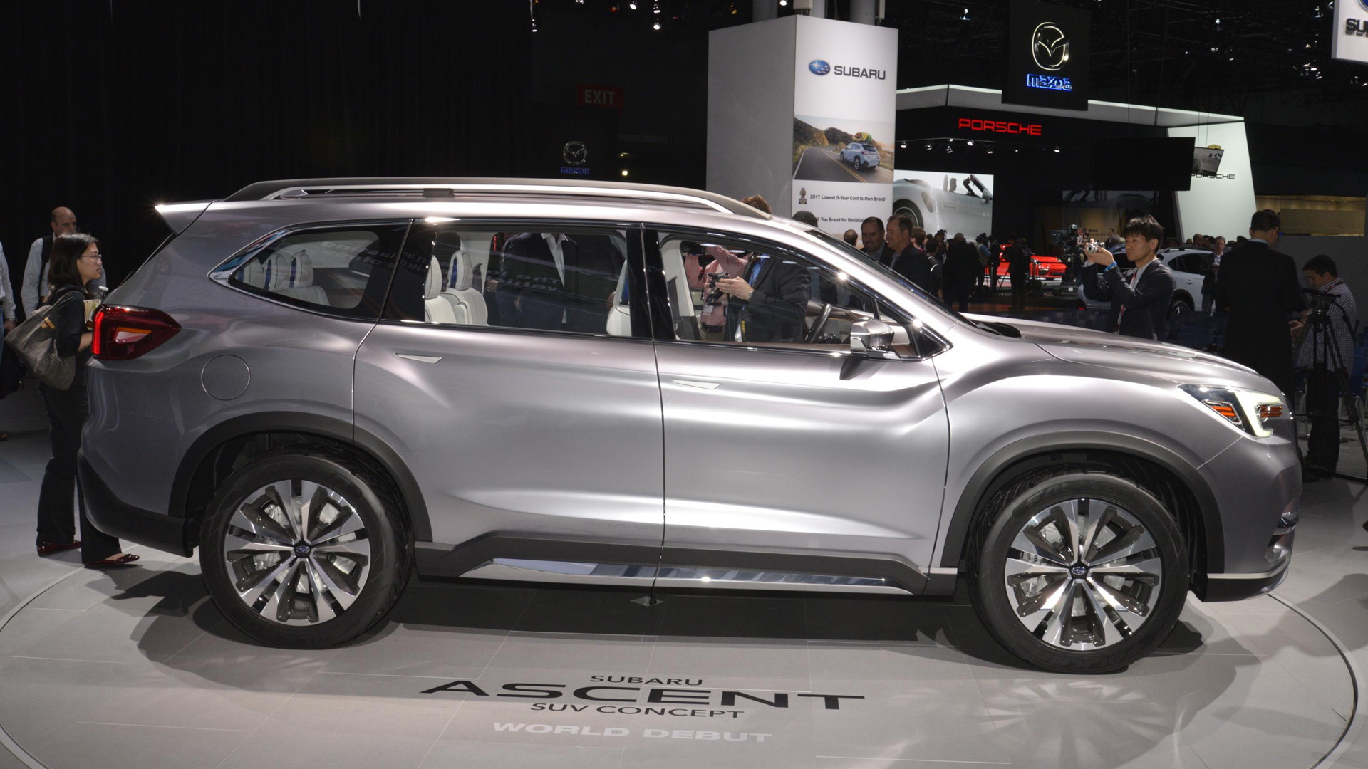 Subaru Ascent concept, 2017 New York auto show