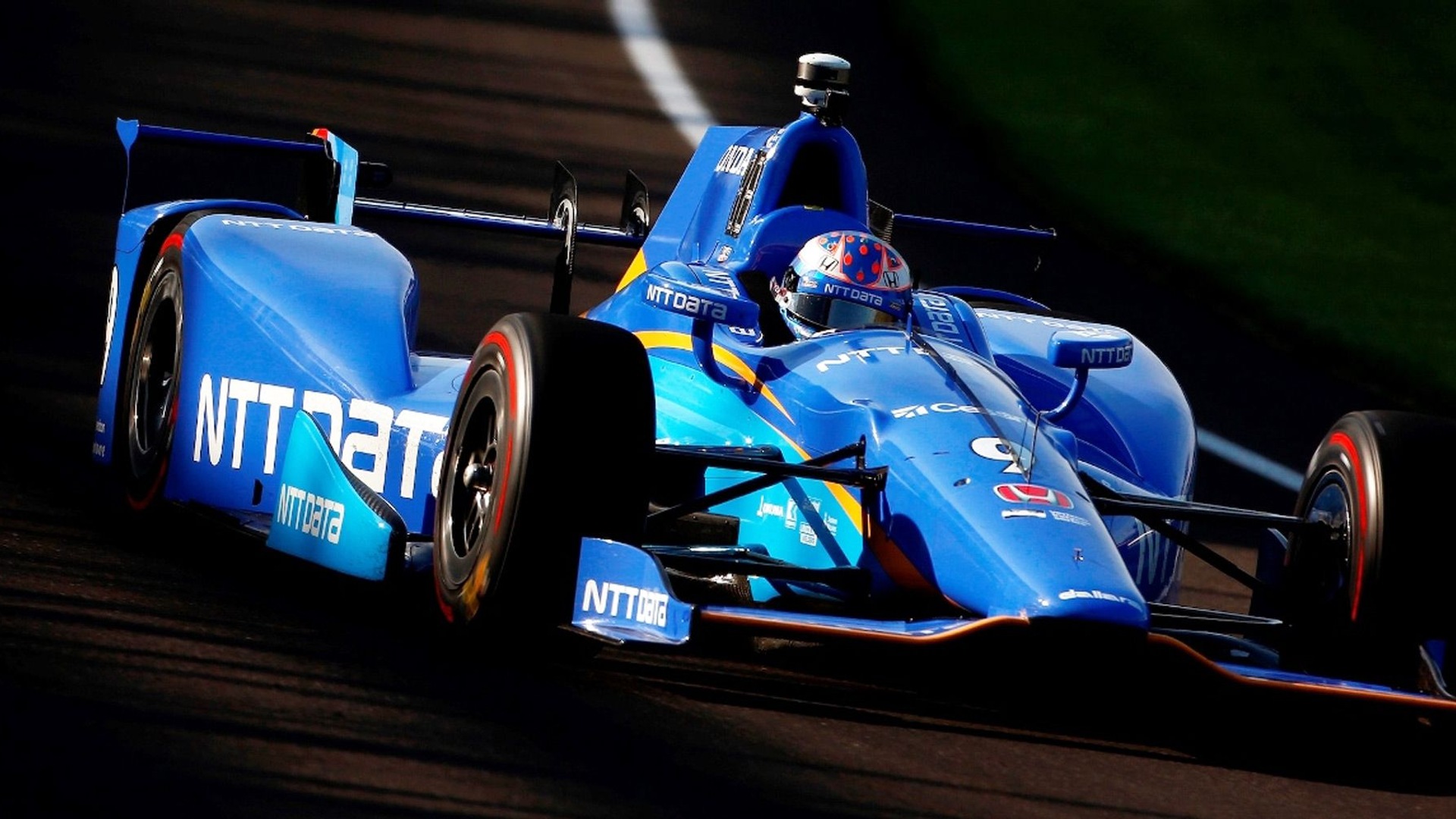 Scott Dixon during qualifying for the 2017 Indianapolis 500