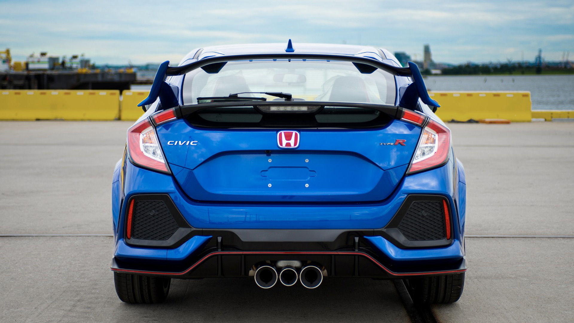 2017 Honda Civic Type R with VIN ending in 001