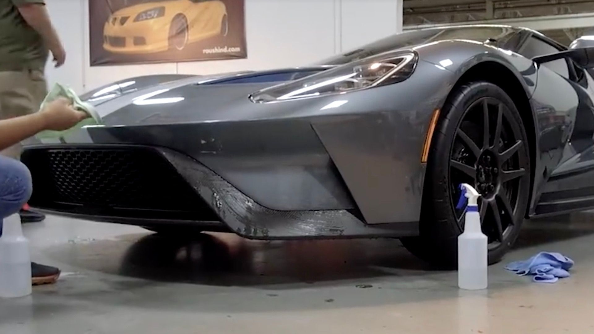 Jack Roush's Ford GT gets wrapped with Xpel