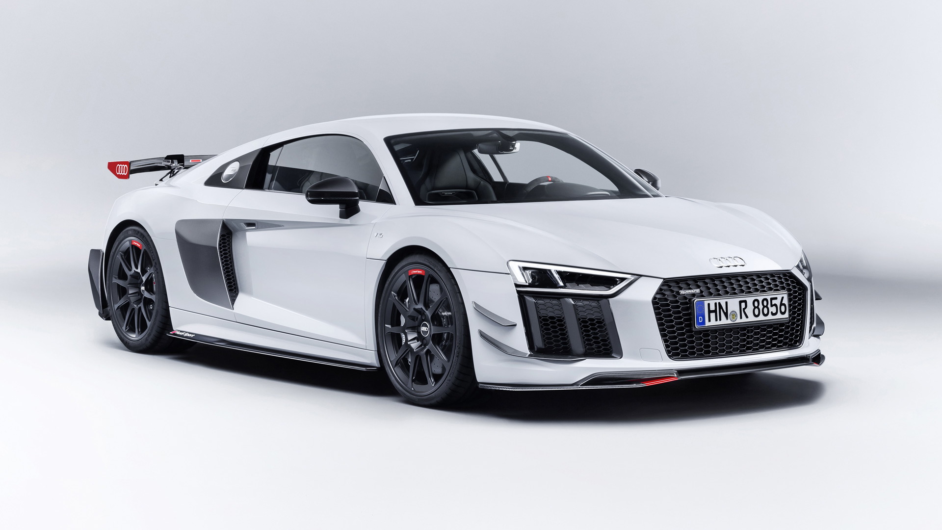 2018 Audi R8 fitted with items from Audi Sport Performance Parts range