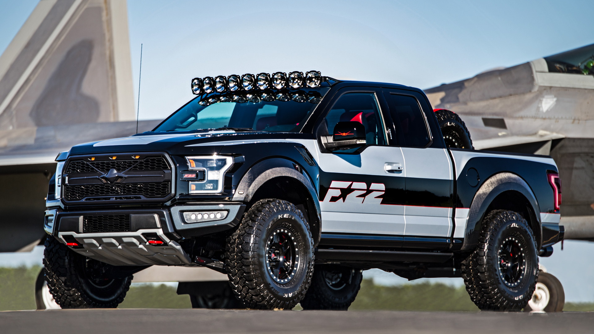 Ford F-150 Raptor inspired by F-22 built for 2017 EAA AirVenture