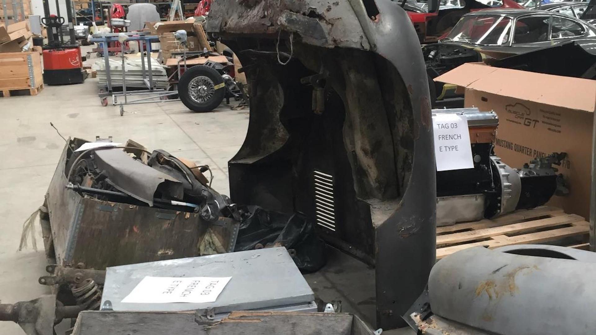 1961 Jaguar E-Type to be restored by Classic Motor Cars