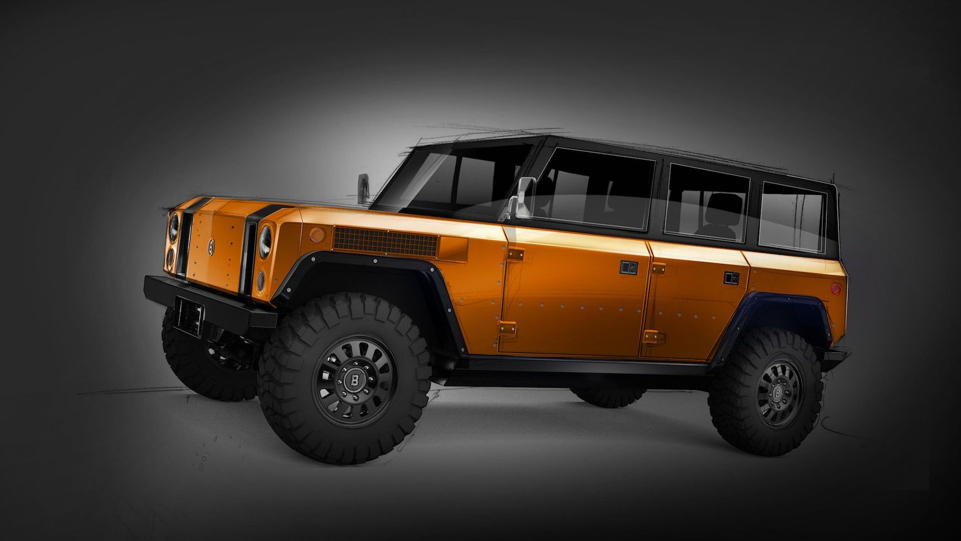 Bollinger B1 4-Door rendering