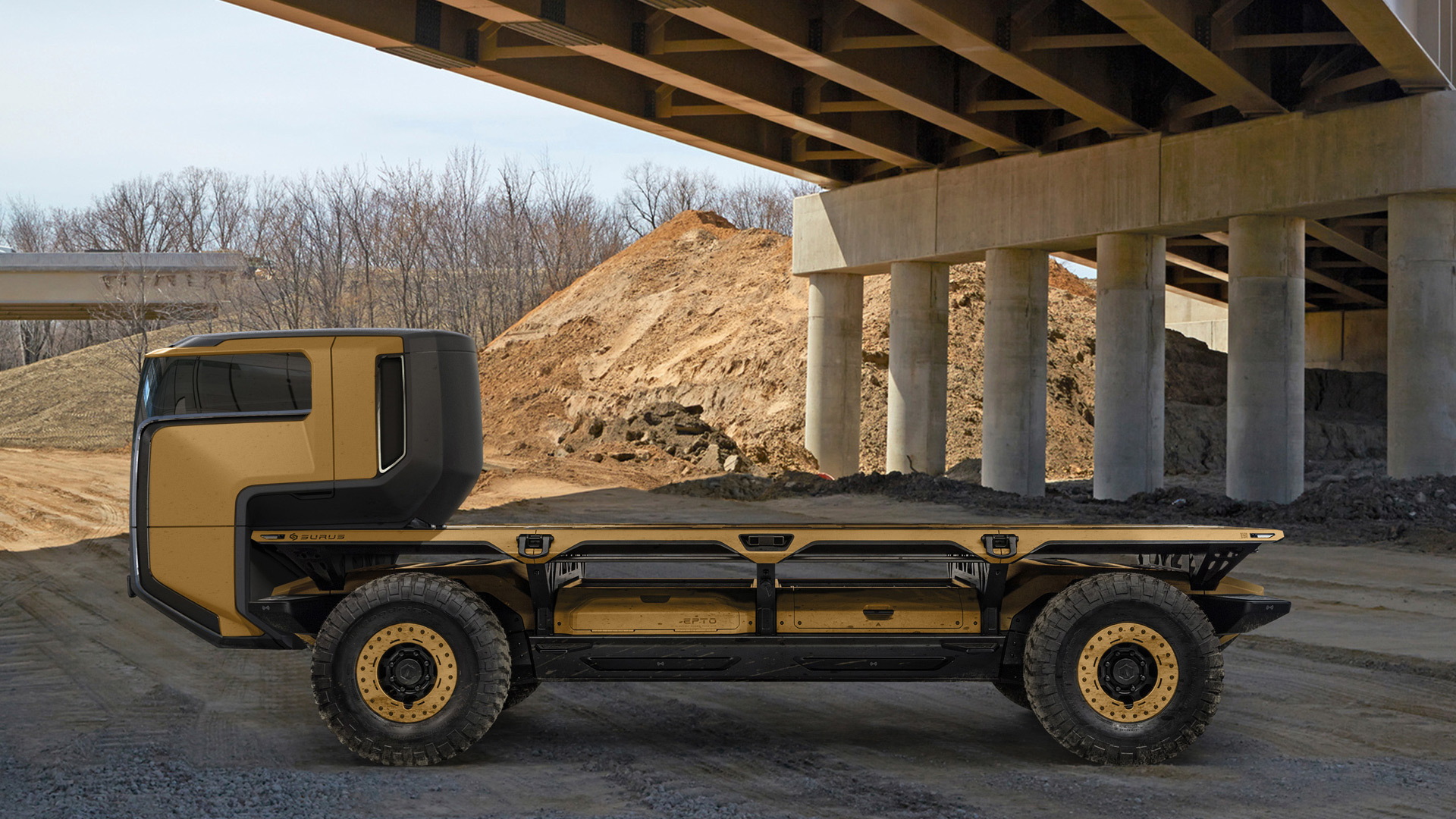 General Motors’ Silent Utility Rover Universal Superstructure (SURUS)