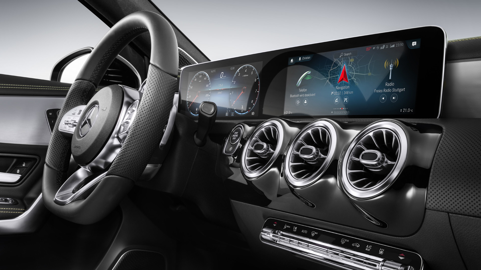 Mercedes-Benz MBUX user interface