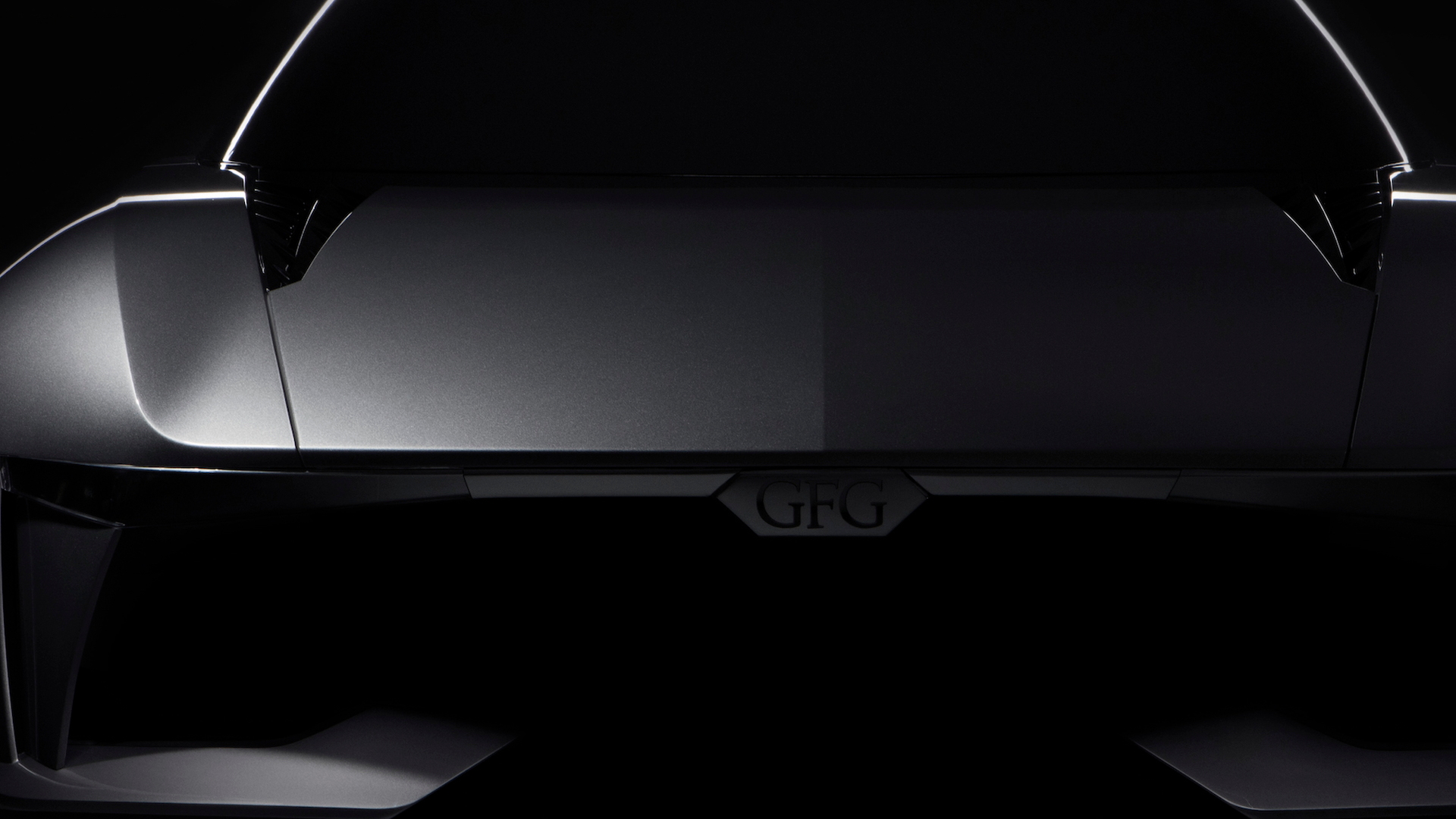 GFG Style electric sedan concept teaser image