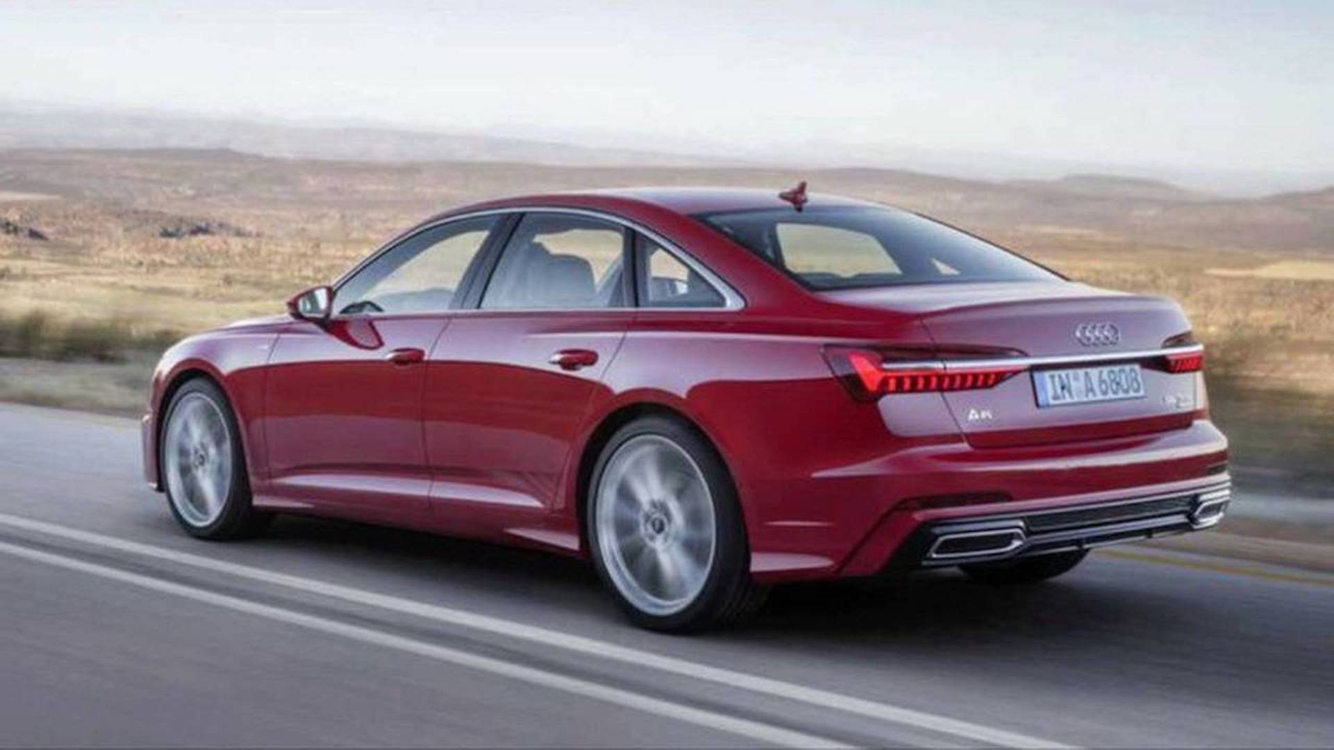 Leaked 2019 Audi A6 image