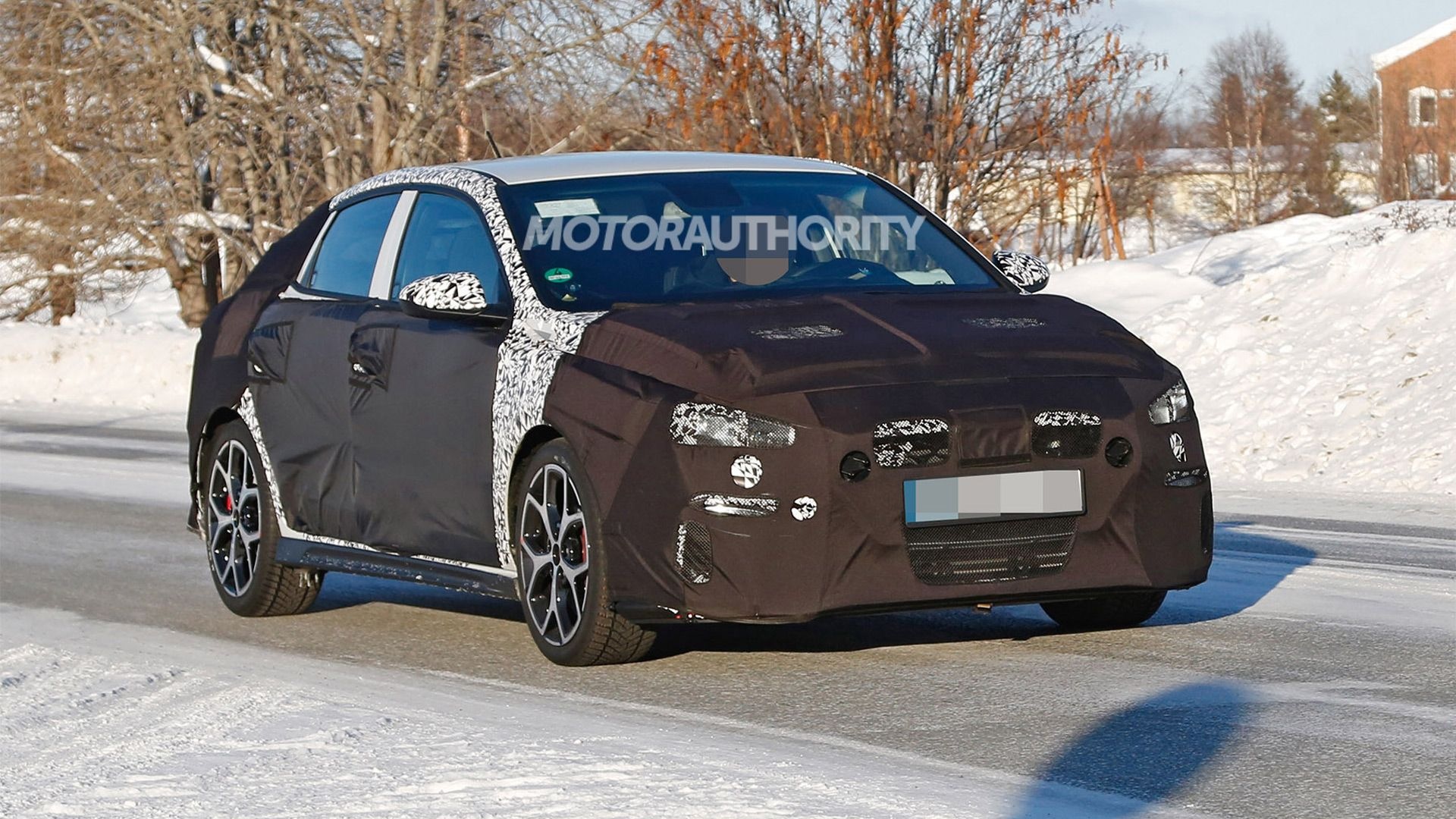 2019 Hyundai i30 Fastback N spy shots - Image via S. Baldauf/SB-Medien