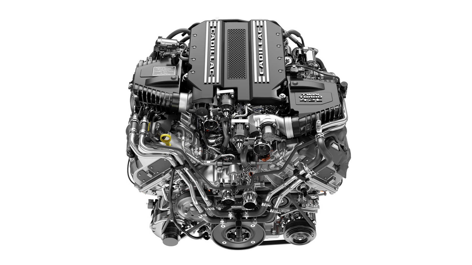 Cadillac 4.2-liter twin-turbocharged V-8