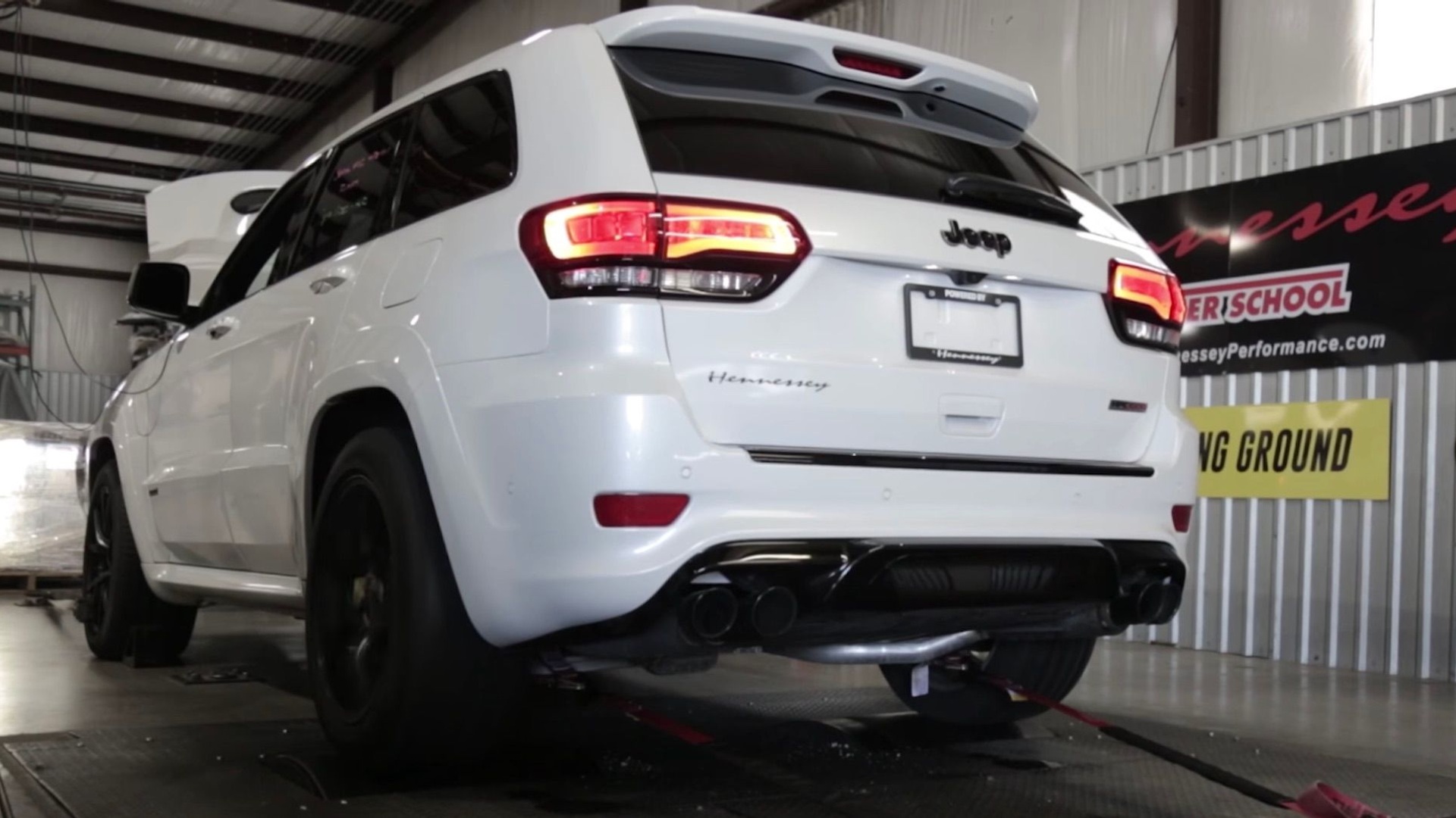 HPE1000 Jeep Grand Cherokee Trackhawk on dyno