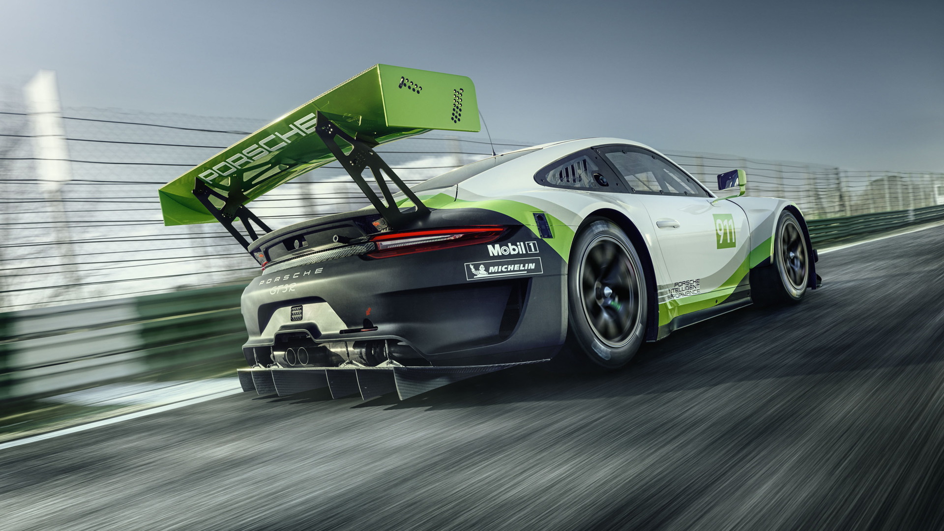 2019 Porsche 911 GT3 R race car