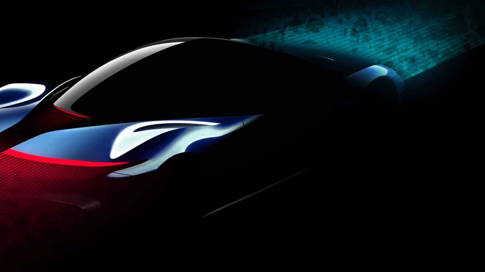 Teaser for Pininfarina PF0 electric hypercar debuting at 2019 Geneva auto show