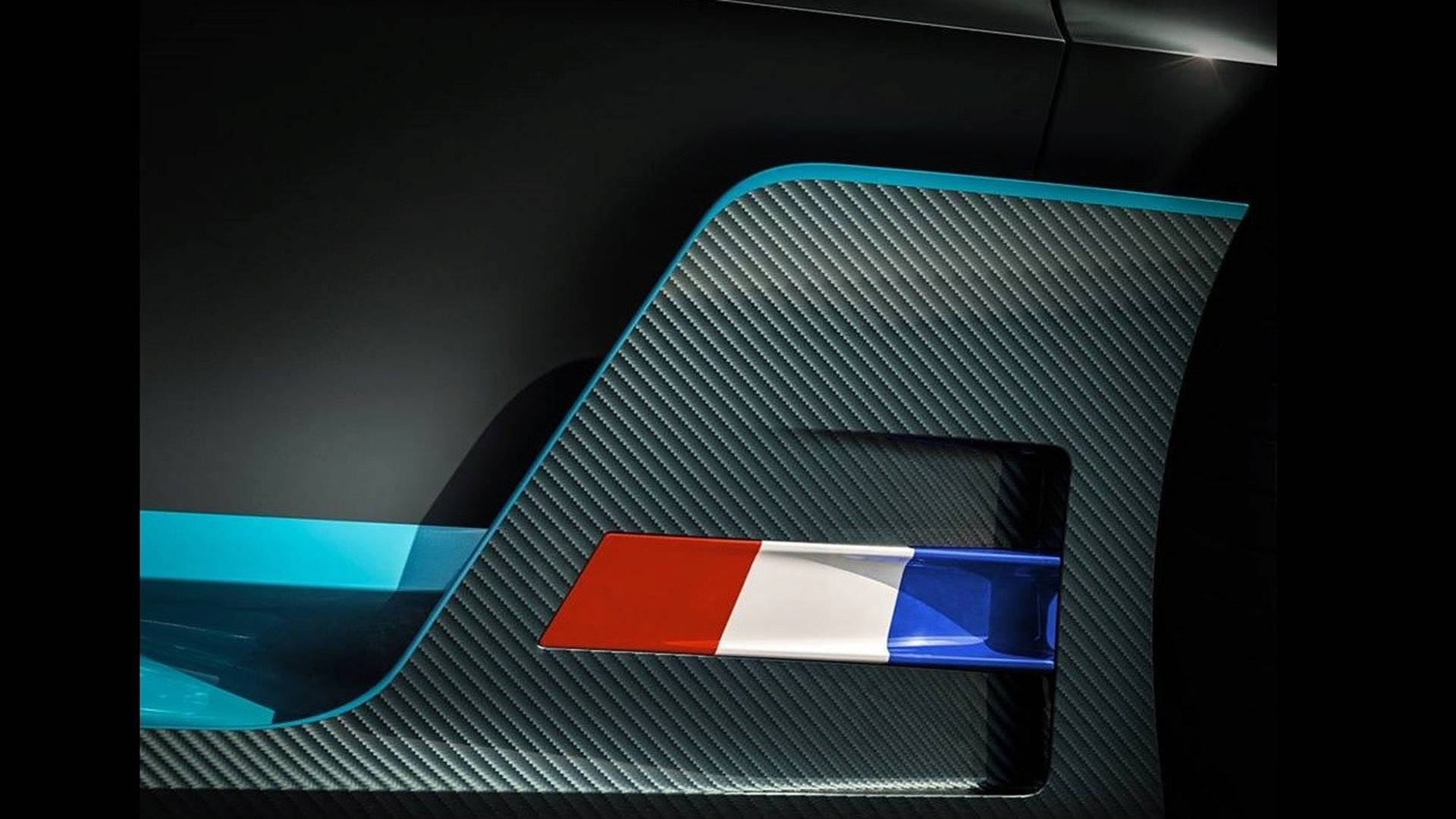 Teaser for Bugatti Divo debuting on August 24