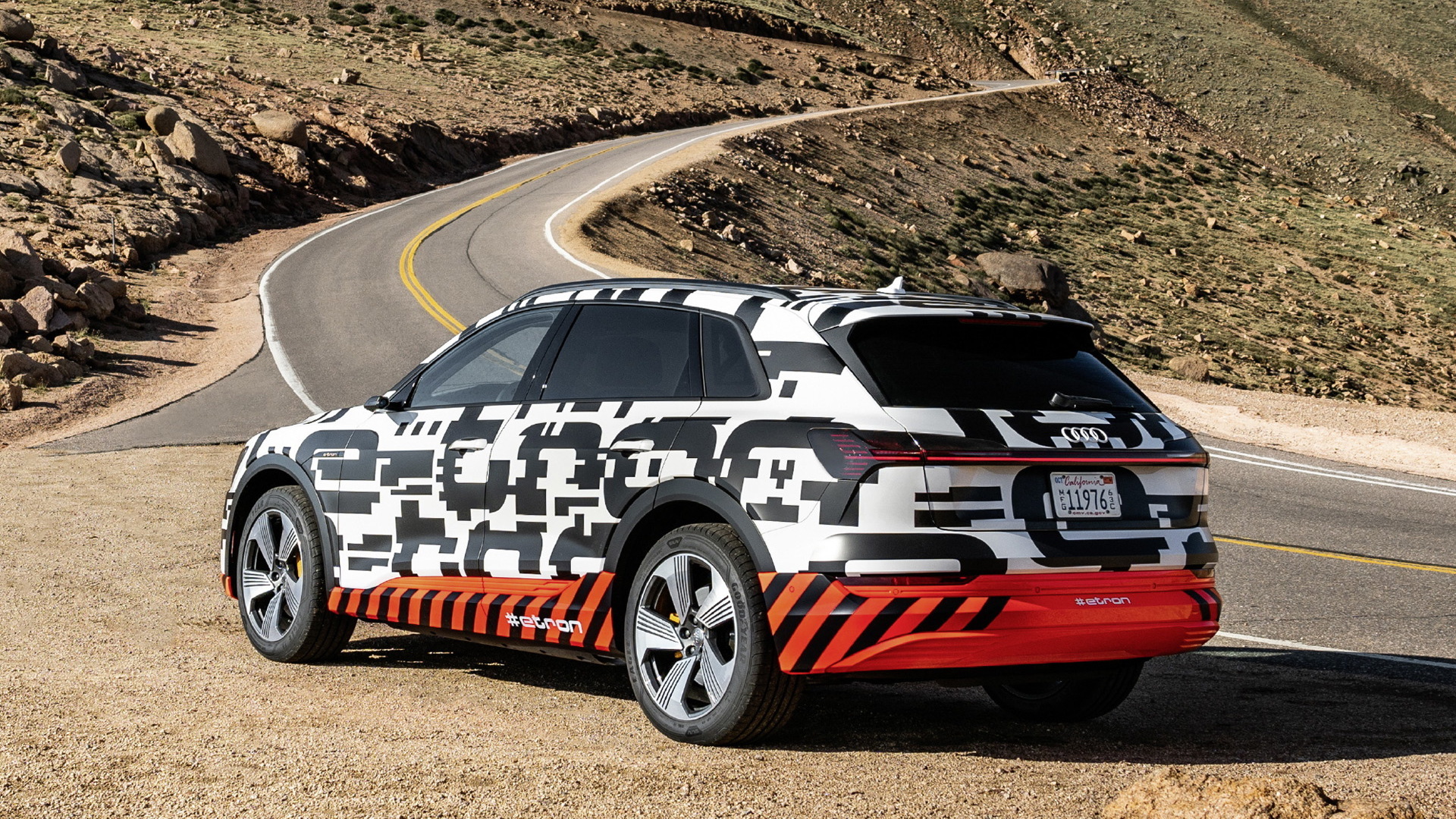 2019 Audi e-tron prototype drive, Pikes Peak