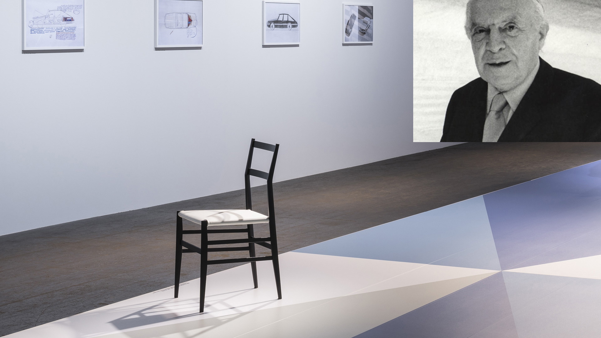 Gio Ponti's Superleggerea Chair at 2018 Grand Basel show