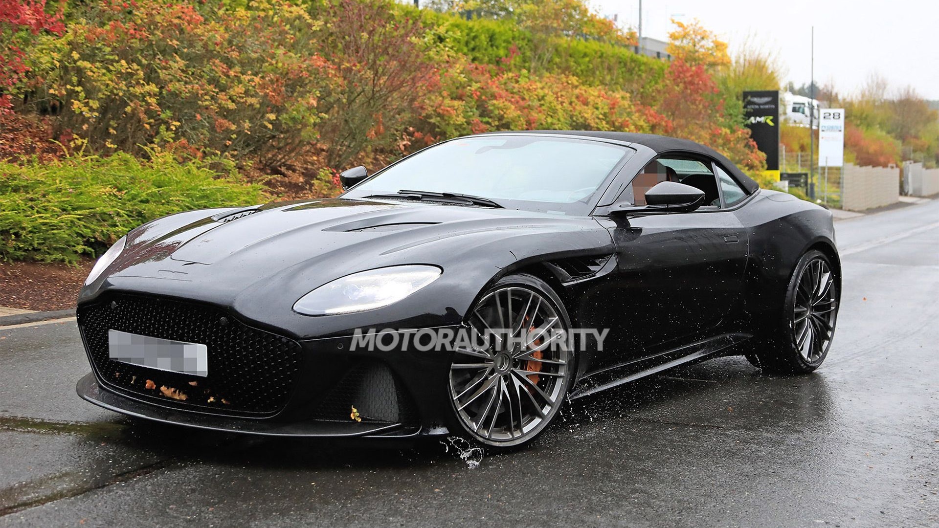 2020 Aston Martin DBS Superleggera Volante spy shots - Image via S. Baldauf/SB-Medien