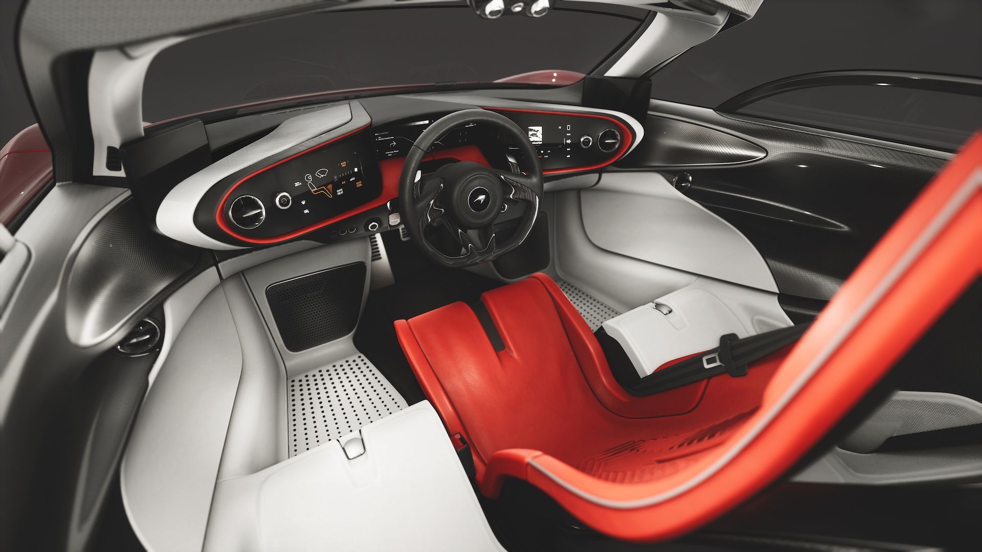 McLaren Speedtail design theme