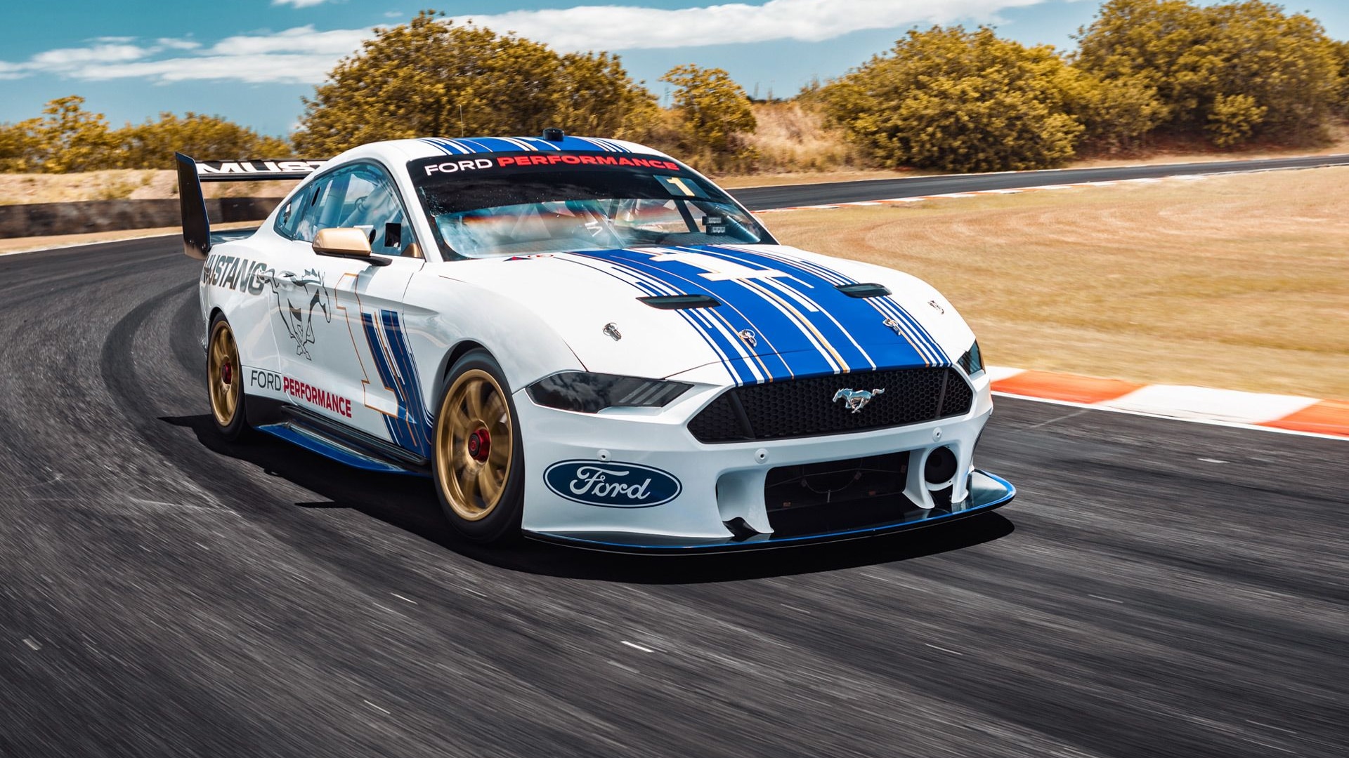 2019 Ford Mustang Australia Supercars race car