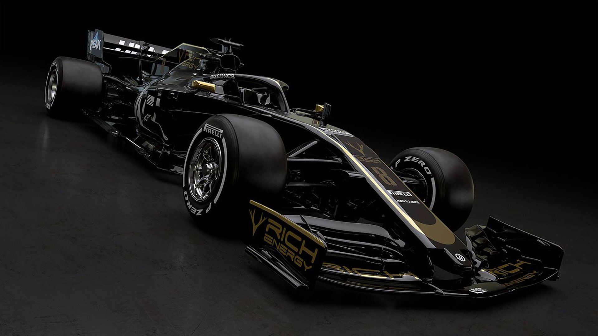 2019 Haas VF-19 Formula 1 race car