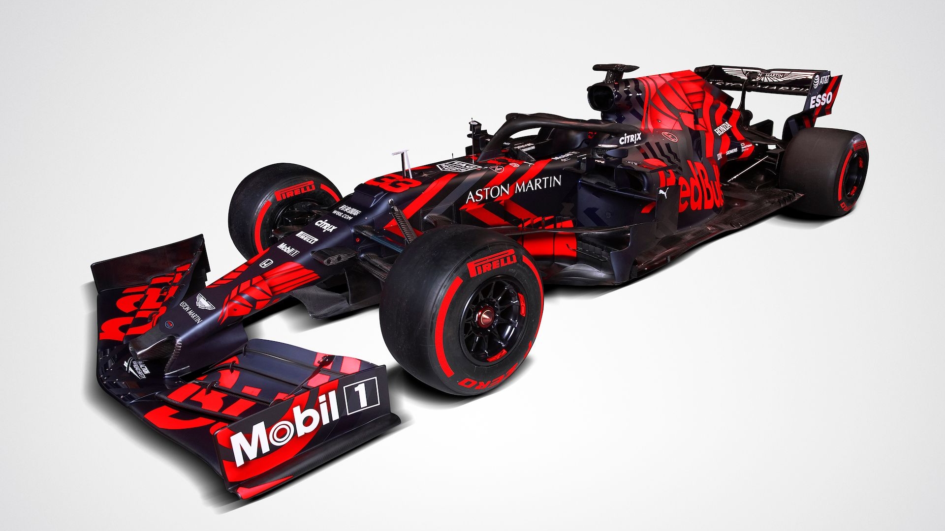 19 Red Bull Racing F1 Car Revealed Fires Up Honda Engine At Silverstone