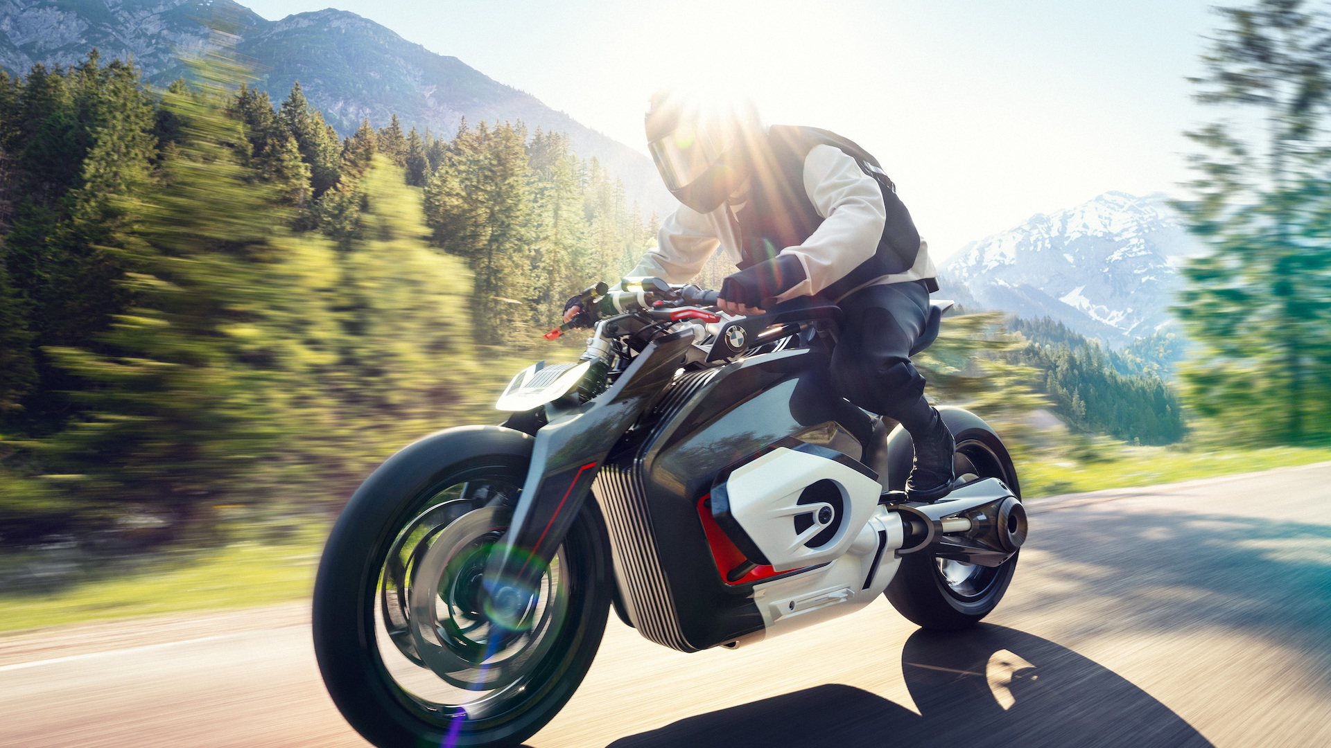 BMW Motorrad Vision DC electric motorcycle concept