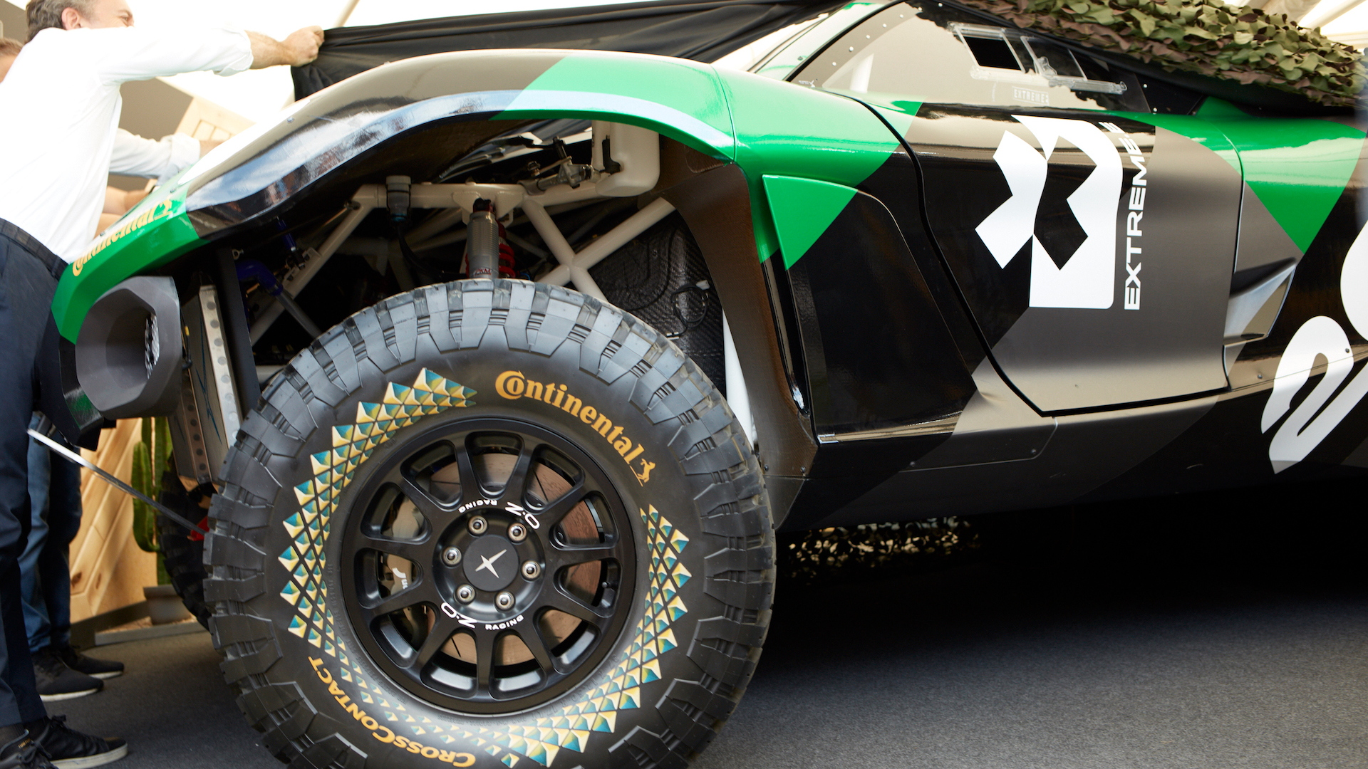 Extreme E electric racing SUV