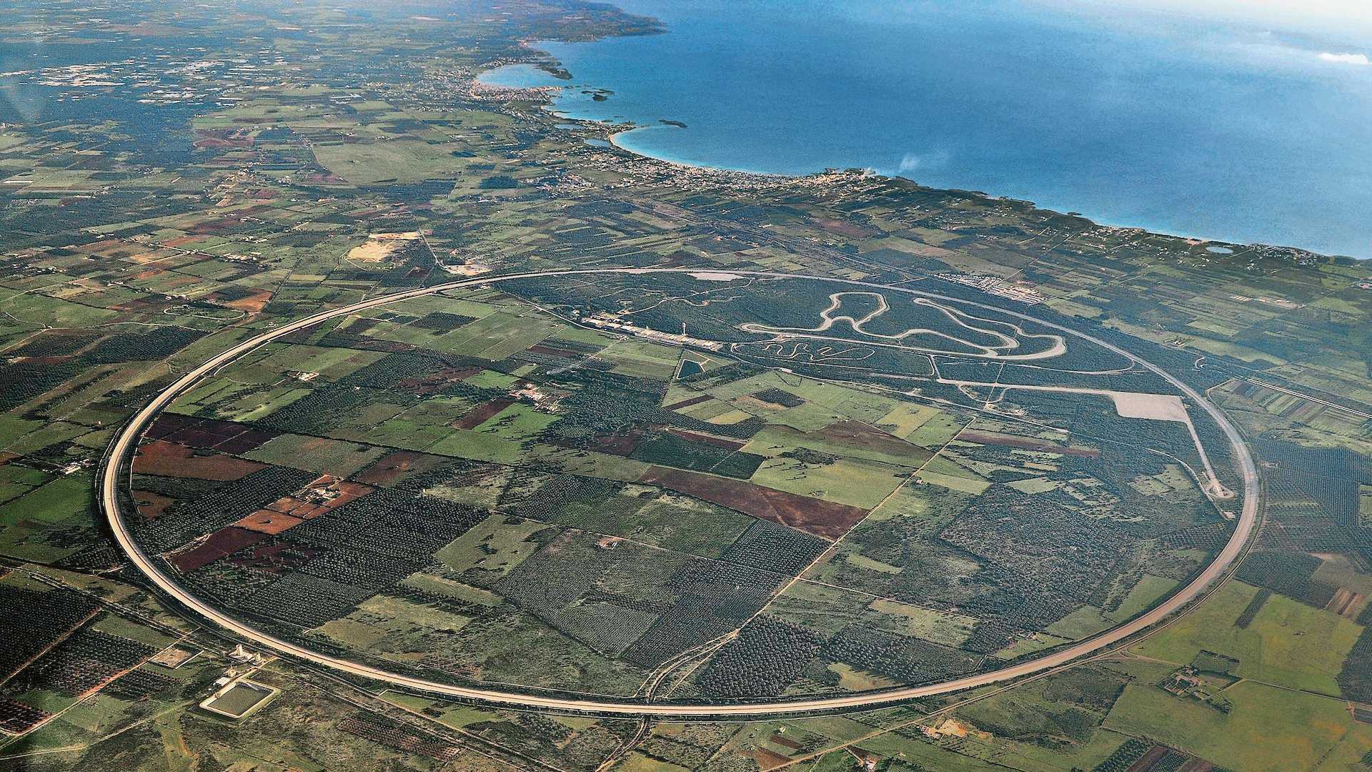 Porsche Nard&oacute; test track renovated