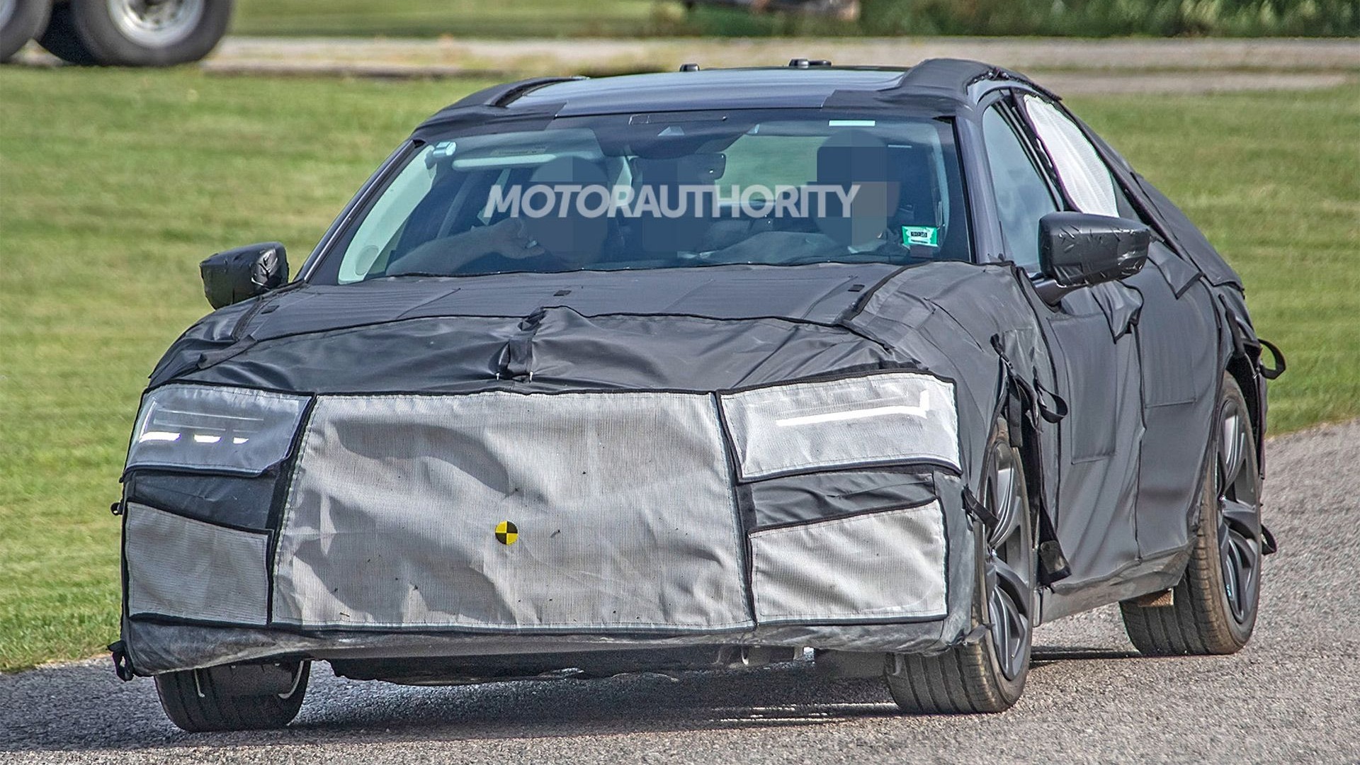 2021 Acura TLX spy shots - Photo credit: S. Baldauf/SB-Medien