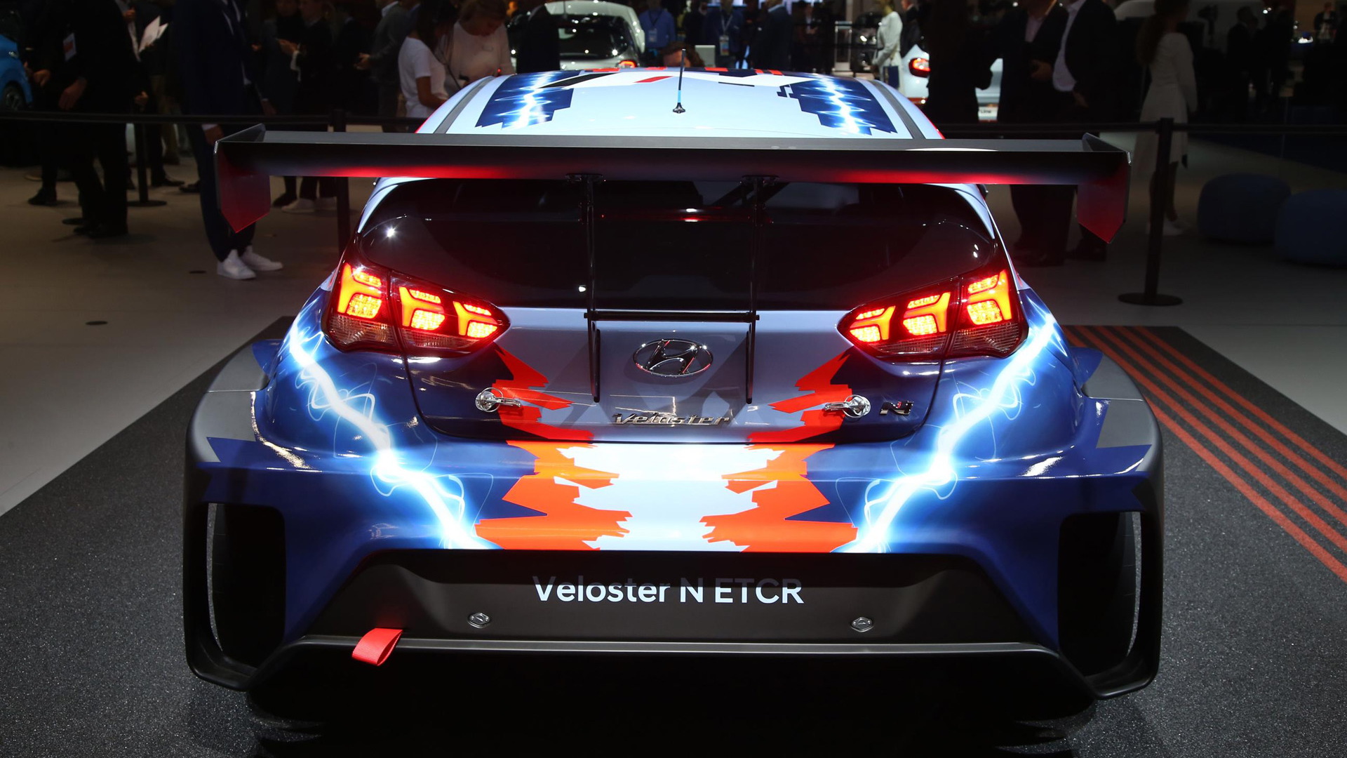 2020 Hyundai Veloster N ETCR race car