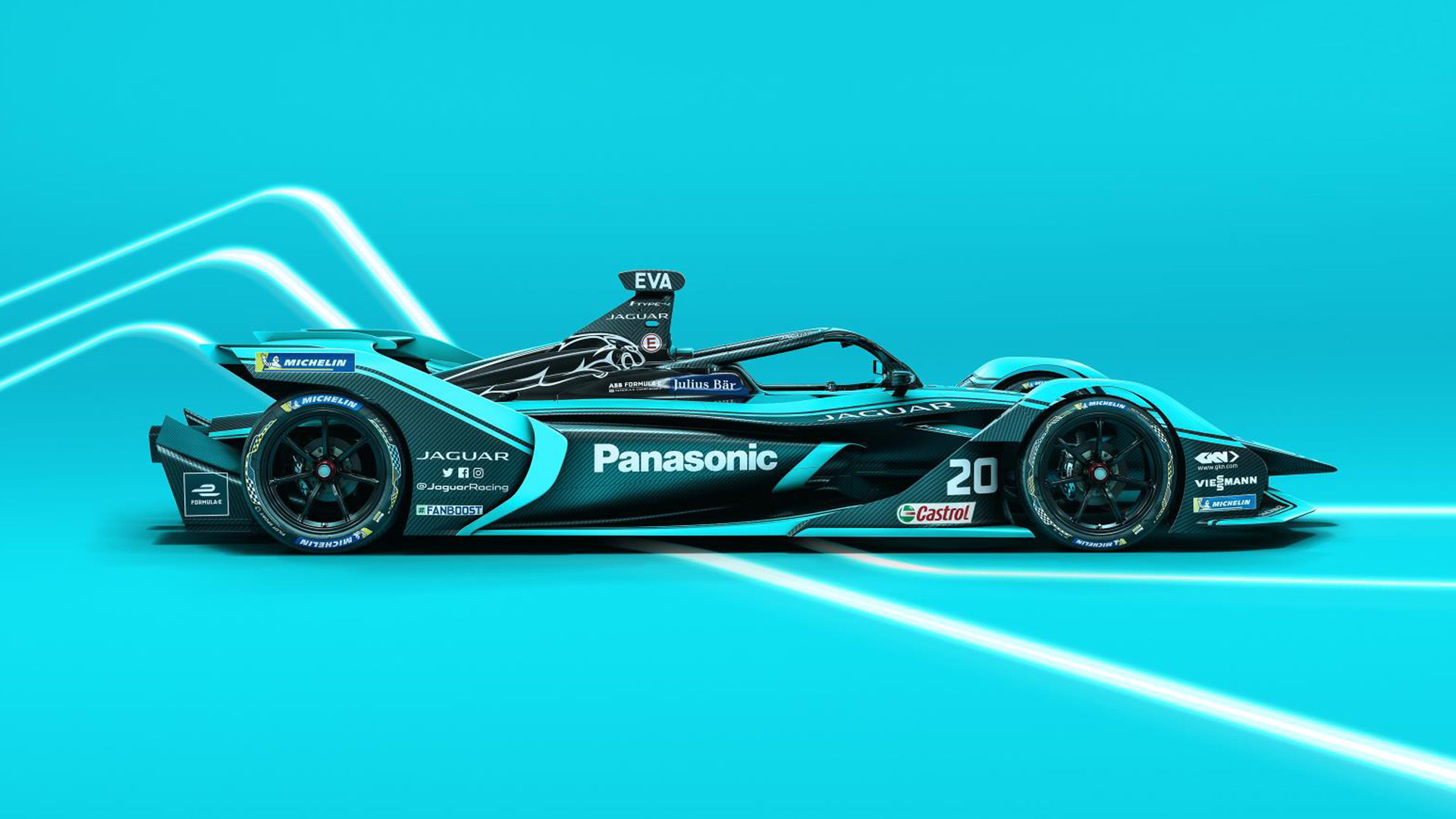 2019/2020 Jaguar I-Type 4 Formula E race car