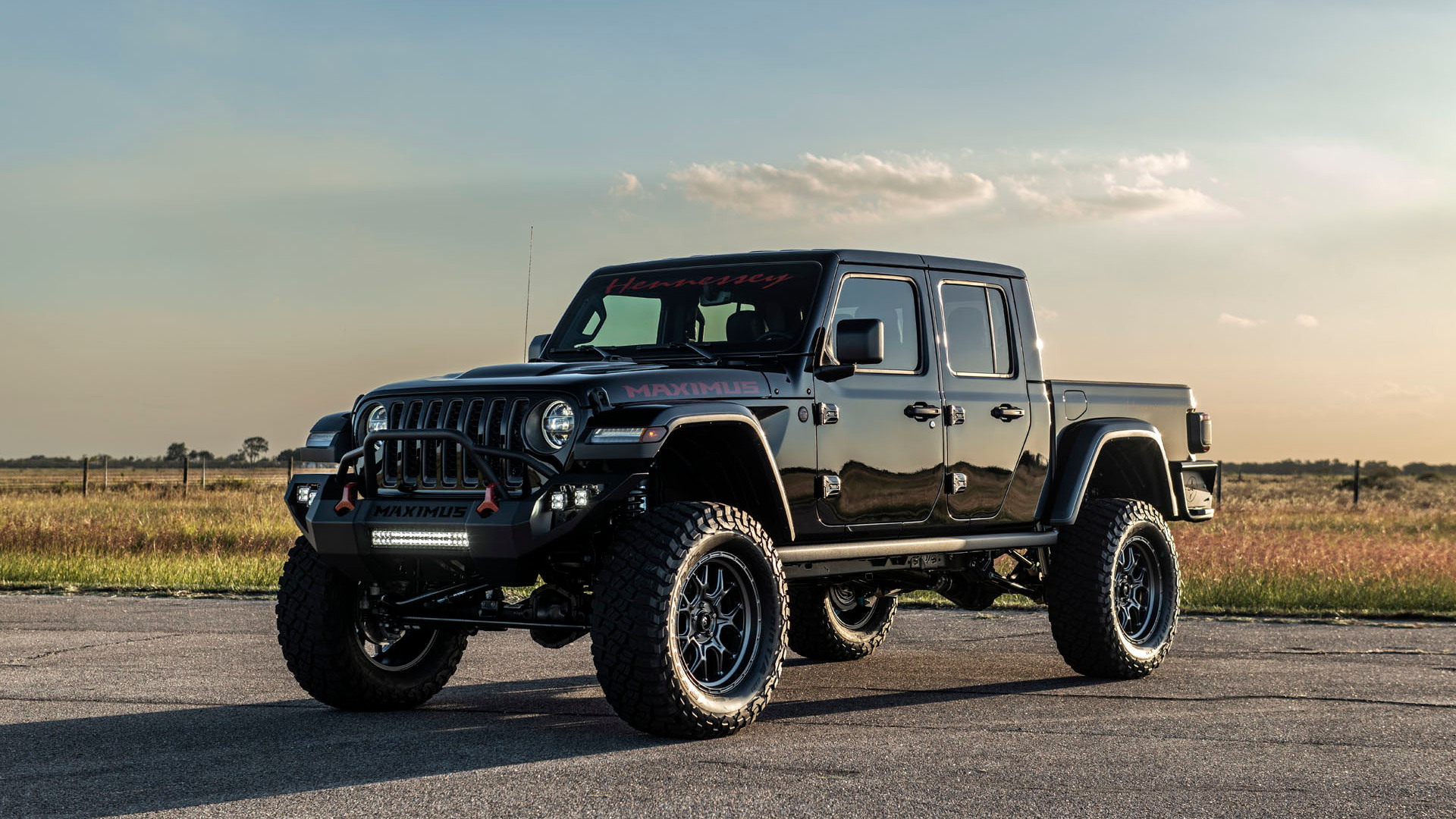Hennessey's 1,000-hp-Hellcat-powered Jeep Gladiator Maximus is alive