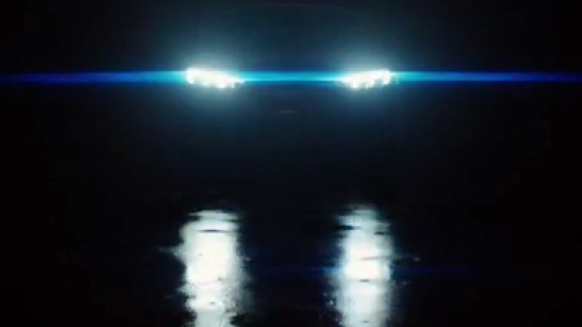 Teaser for Ford Mustang Mach-E debuting at 2019 Los Angeles Auto Show