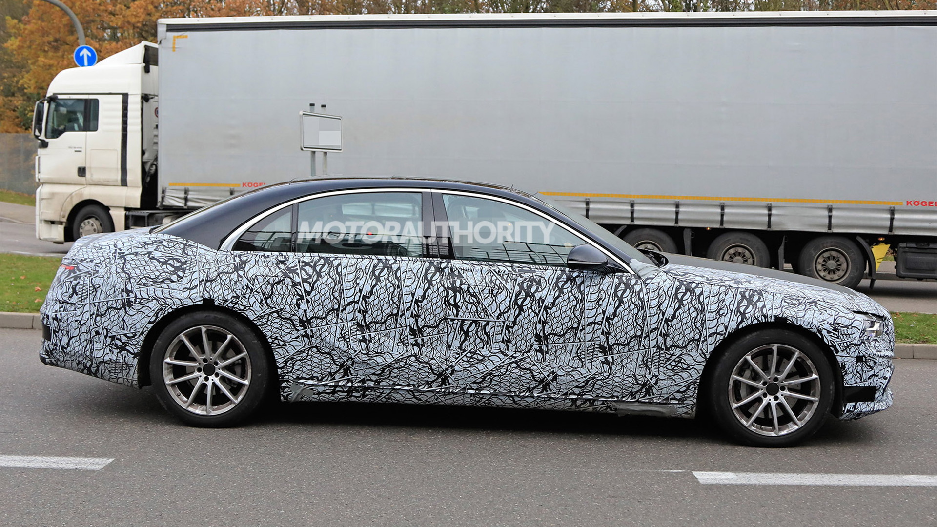 2021 Mercedes Benz S Class Spy Shots And Video