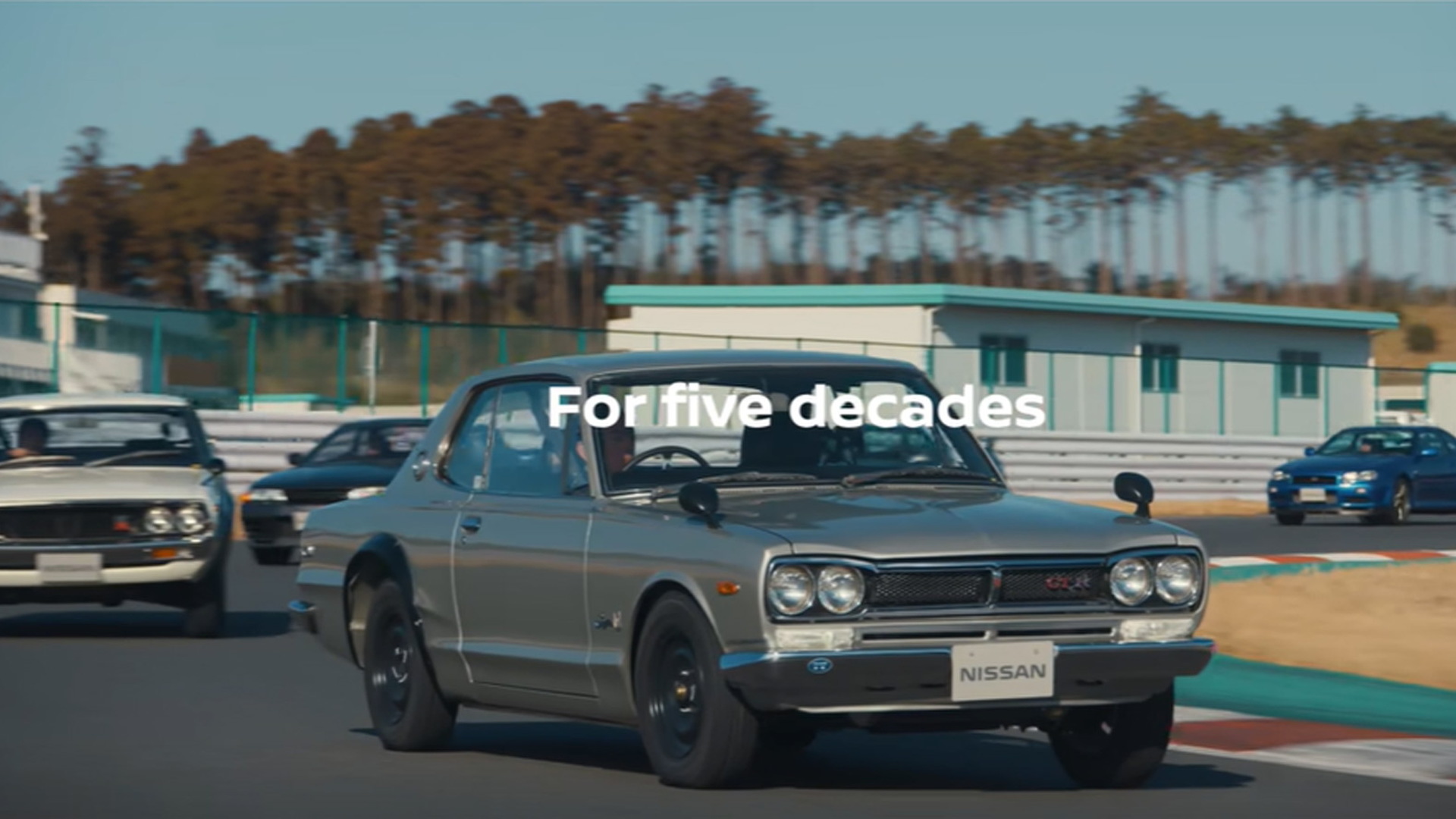 Five generations of the Nissan Skyline GT-R - video