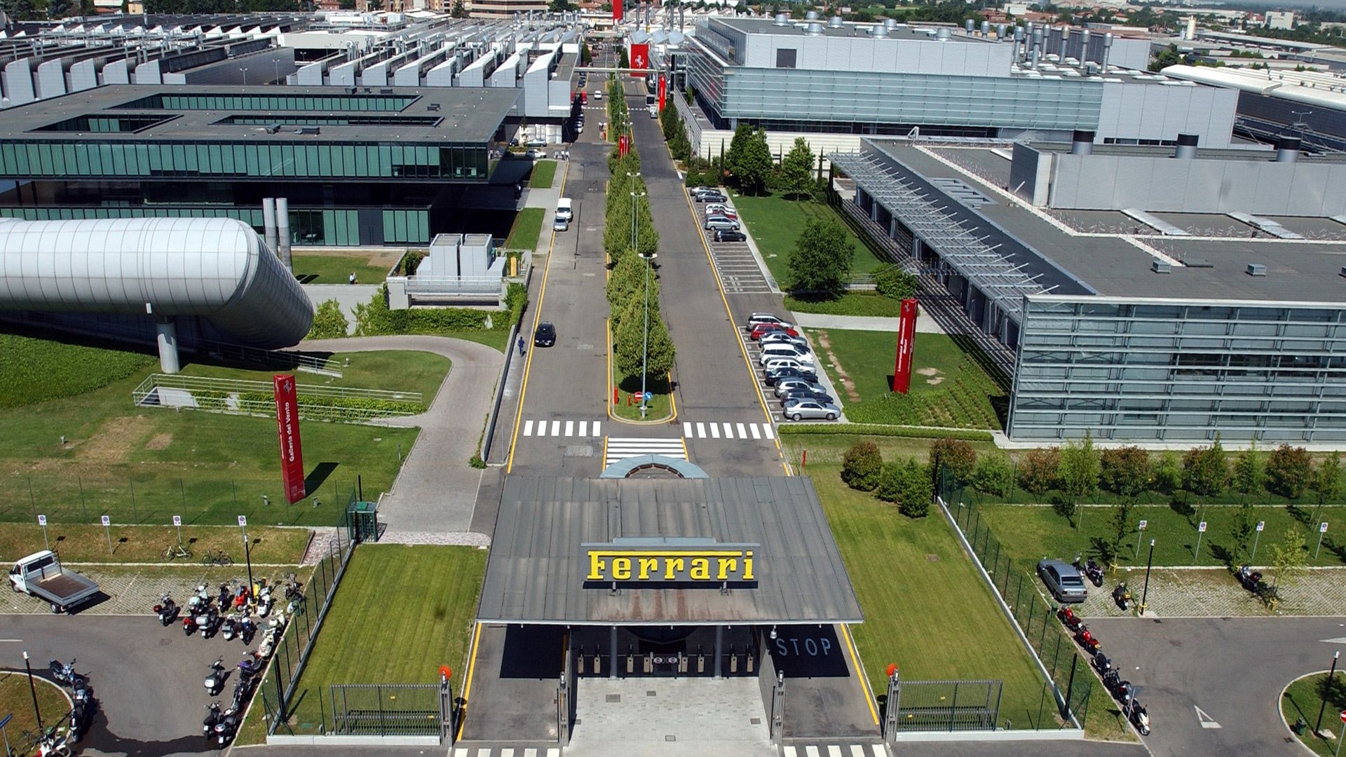 Ferrari plant in Maranello, Italy