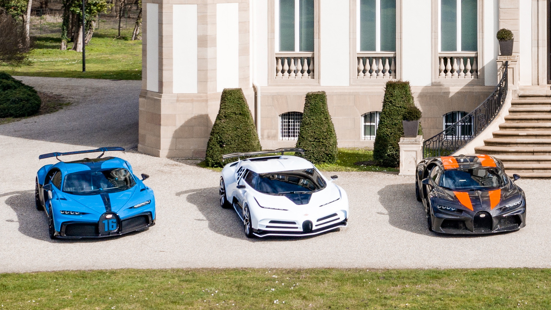 Collection of rare Bugattis at automaker's headquarters in Molsheim, France
