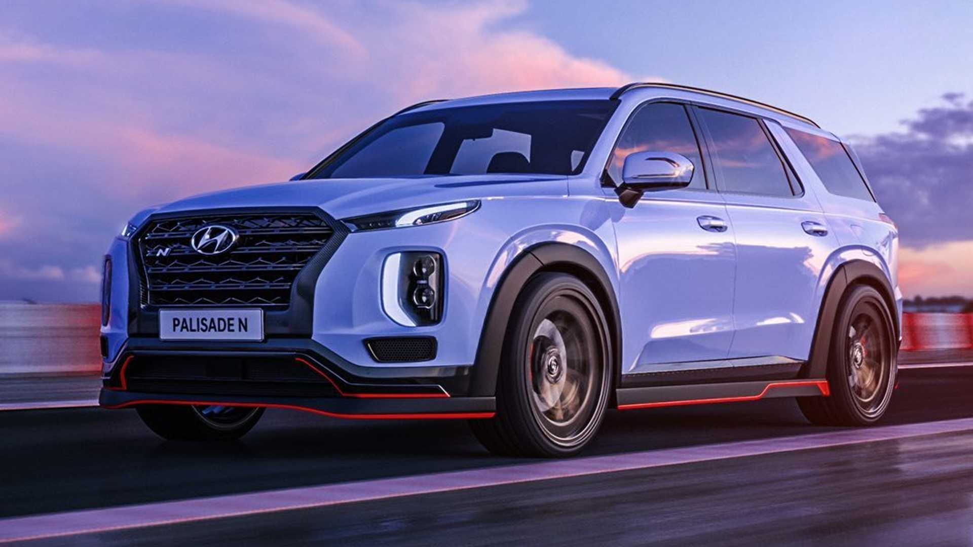 Hyundai N has fun designing hot versions of the Palisade, Prophecy concept