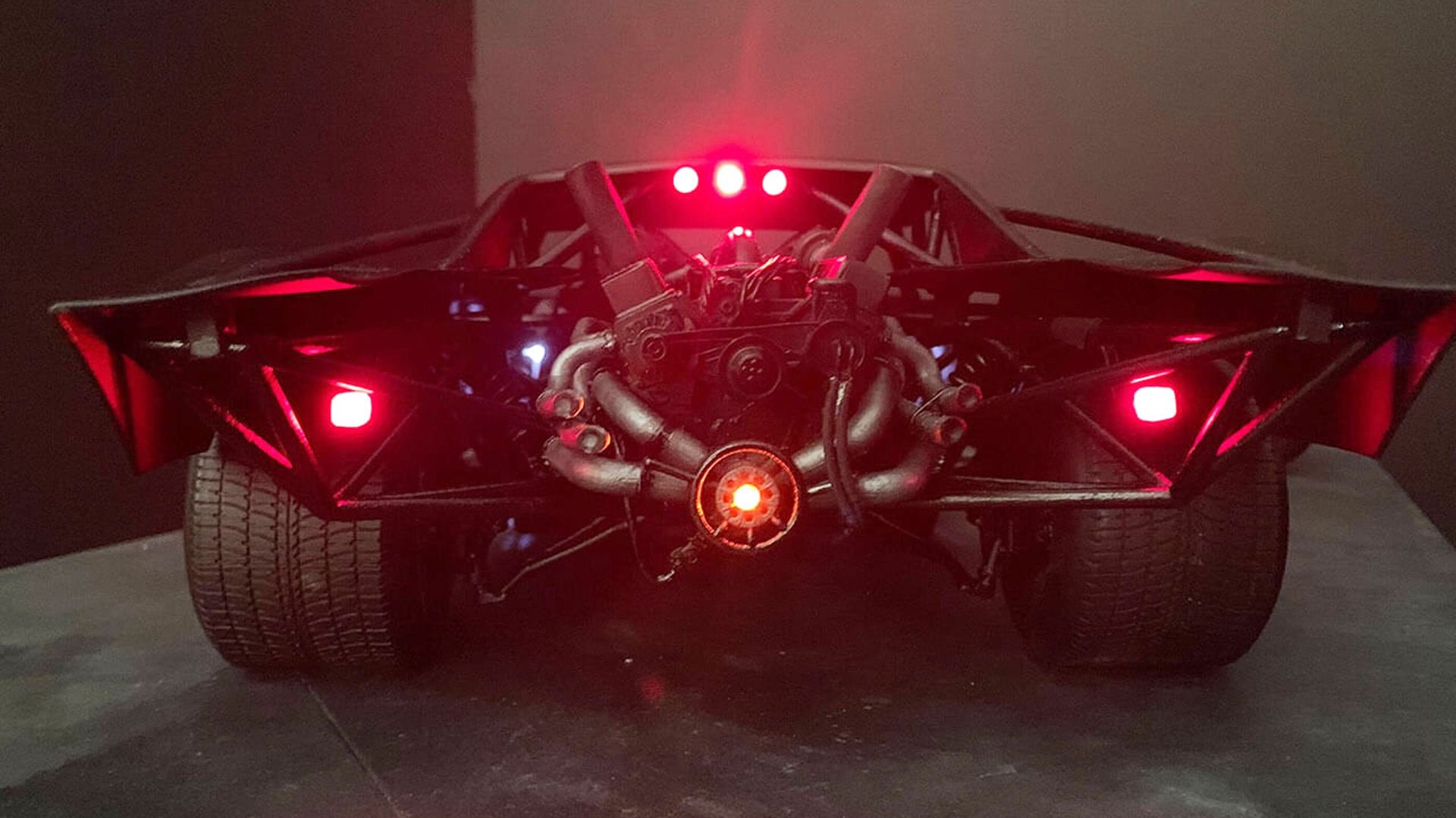 “The Batman” Batmobile - Photo credit: TheBatRobert/Twitter