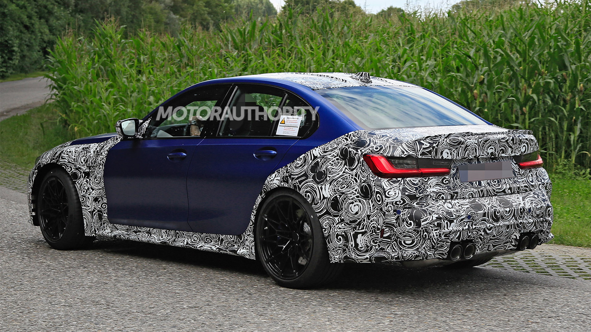 2021 bmw m3 spy shots and video