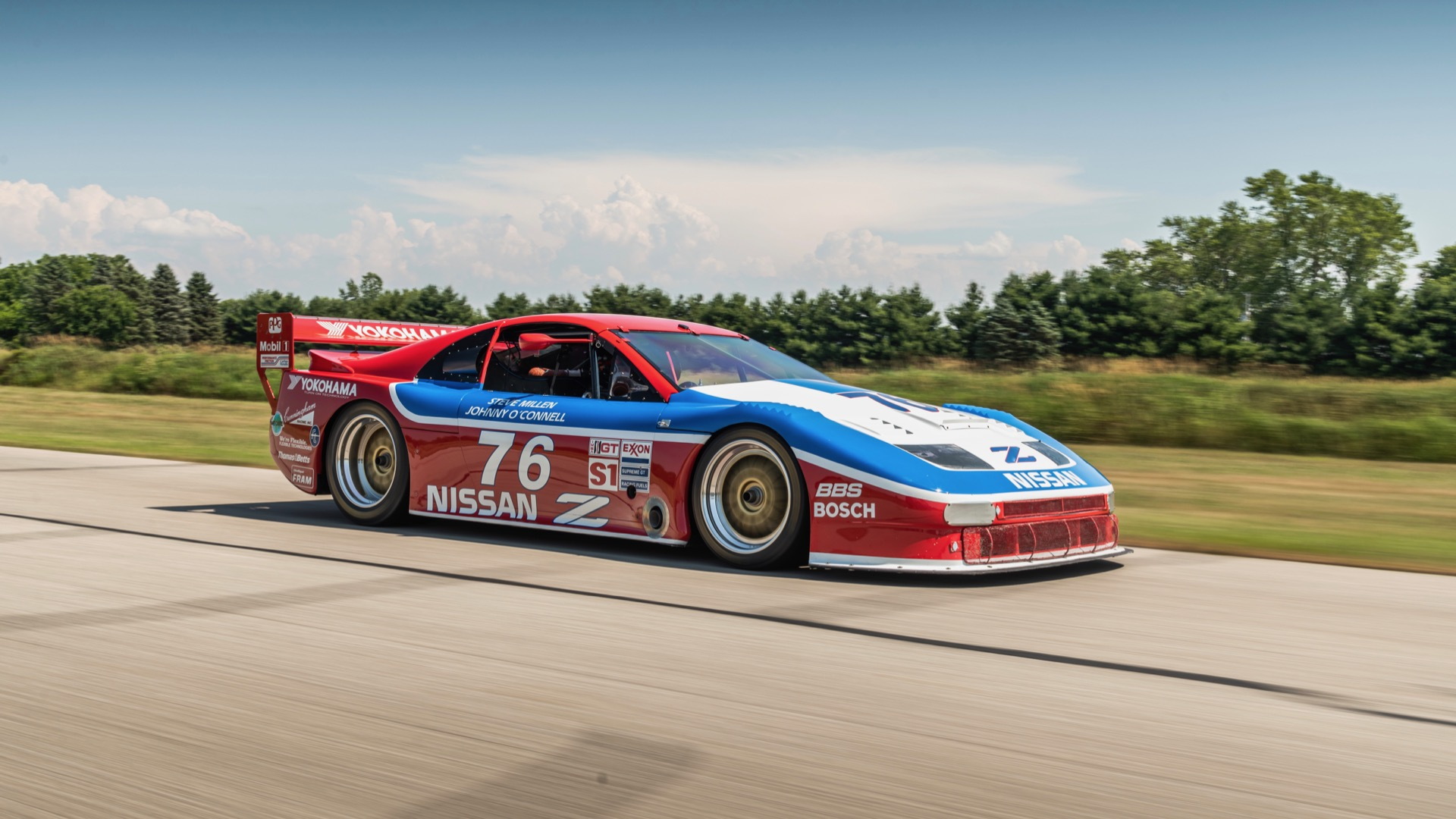 1989 Nissan 300ZX IMSA GTO race car for sale by Stratas Auctions