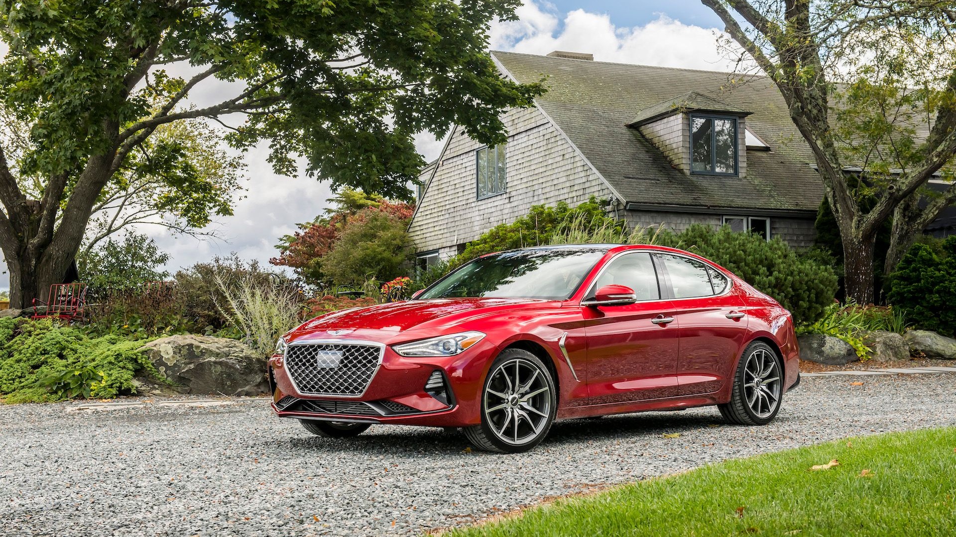 First Drive Review 22 Genesis G70 Ramps Up The Style As It Grows Up