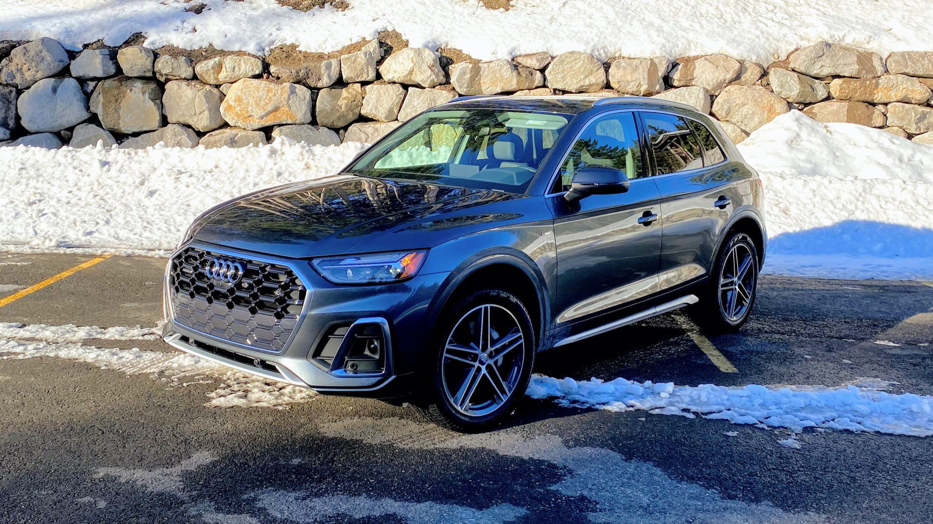 first drive review 2021 audi q5 plug in hybrid is for zoom town weekend warriors