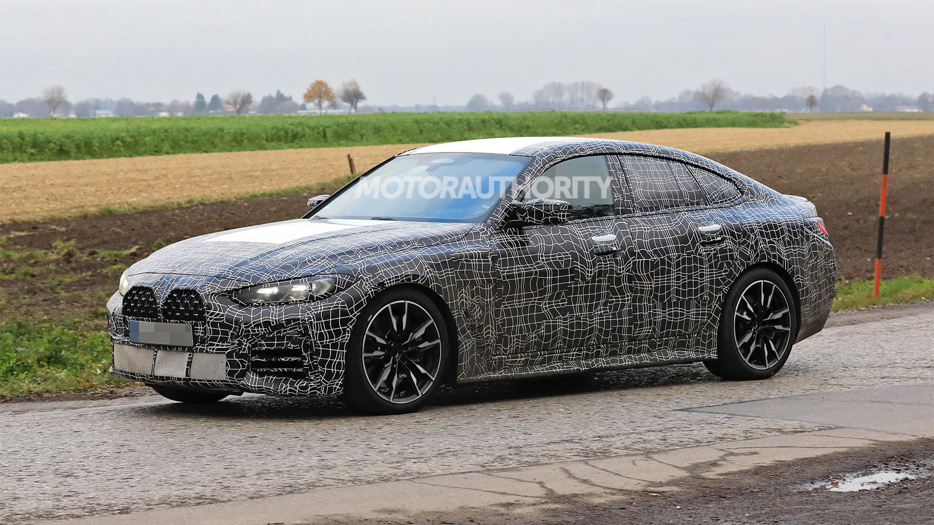 22 Bmw 4 Series Gran Coupe Spy Shots And Video 4 Door Coupe On The Final Stretch