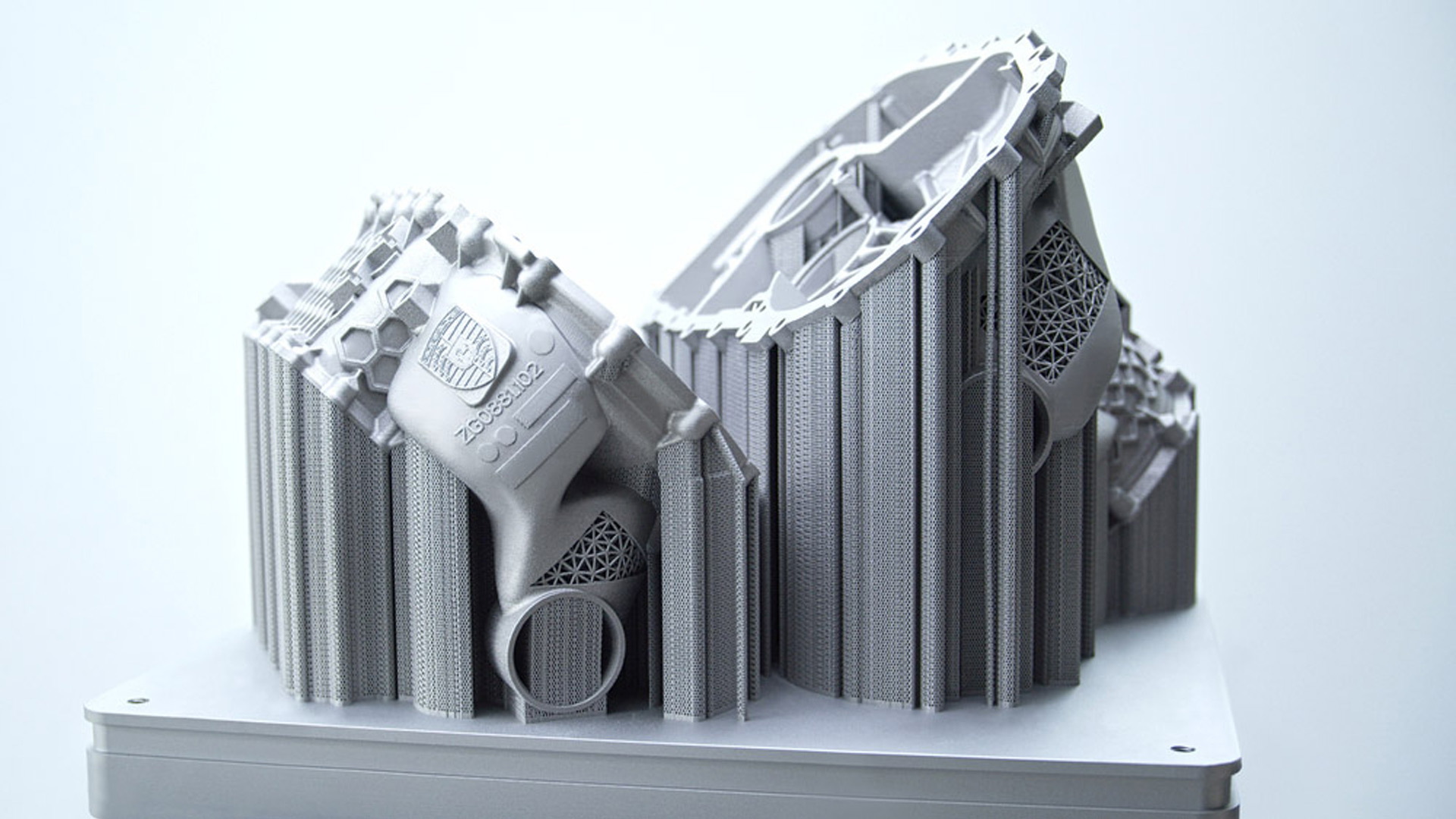 Porsche's 3D-printed electric drive housing prototype