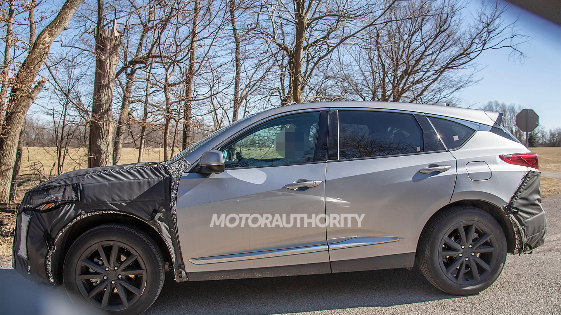 2022 Acura RDX facelift spy shots - Photo credit: S. Baldauf/SB-Medien